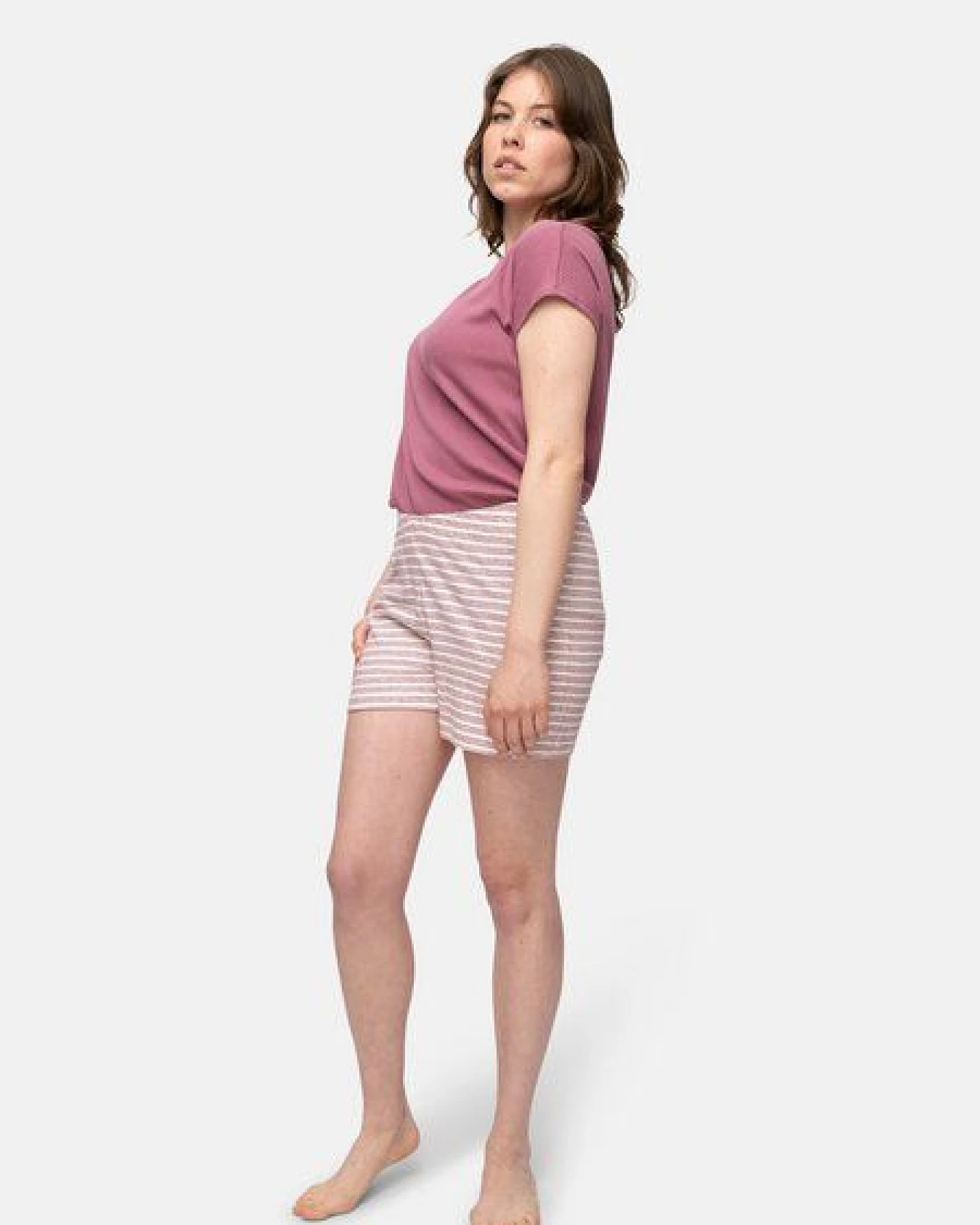 greenjama Short mit Leinen-Anteil, GOTS-zertifiziert – Ansicht 3