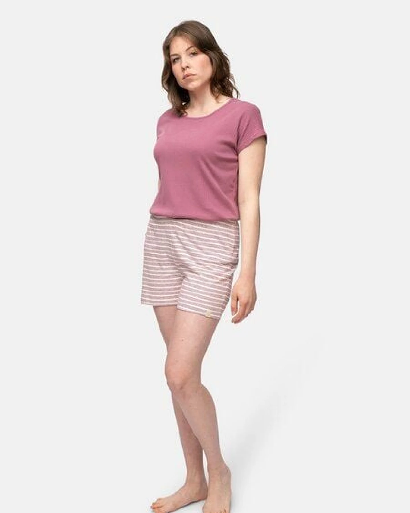 greenjama Short mit Leinen-Anteil, GOTS-zertifiziert – Ansicht 2