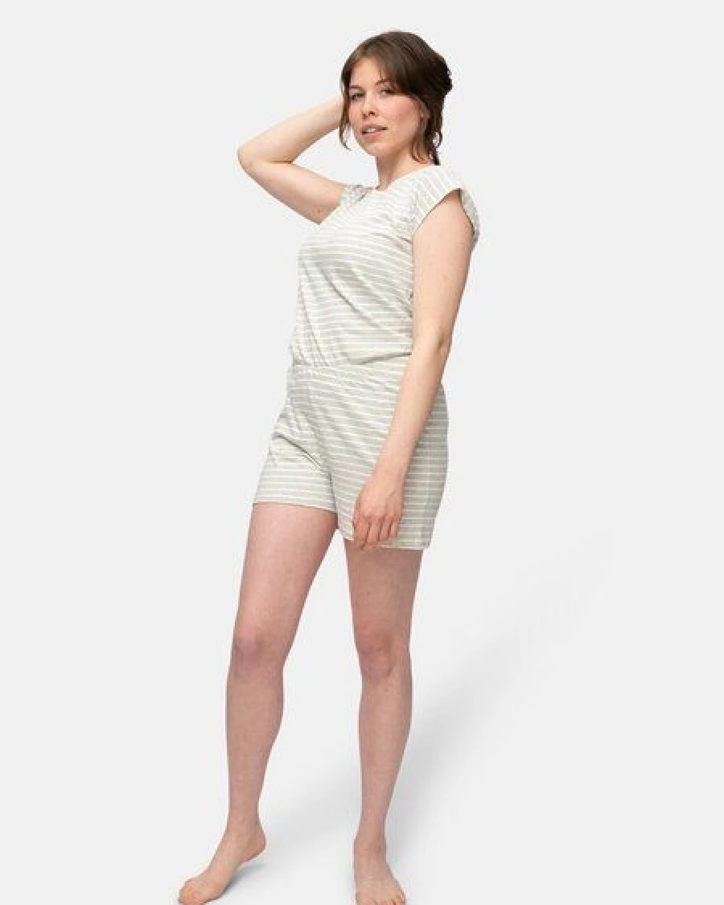 greenjama Short mit Leinen-Anteil, GOTS-zertifiziert – Ansicht 3