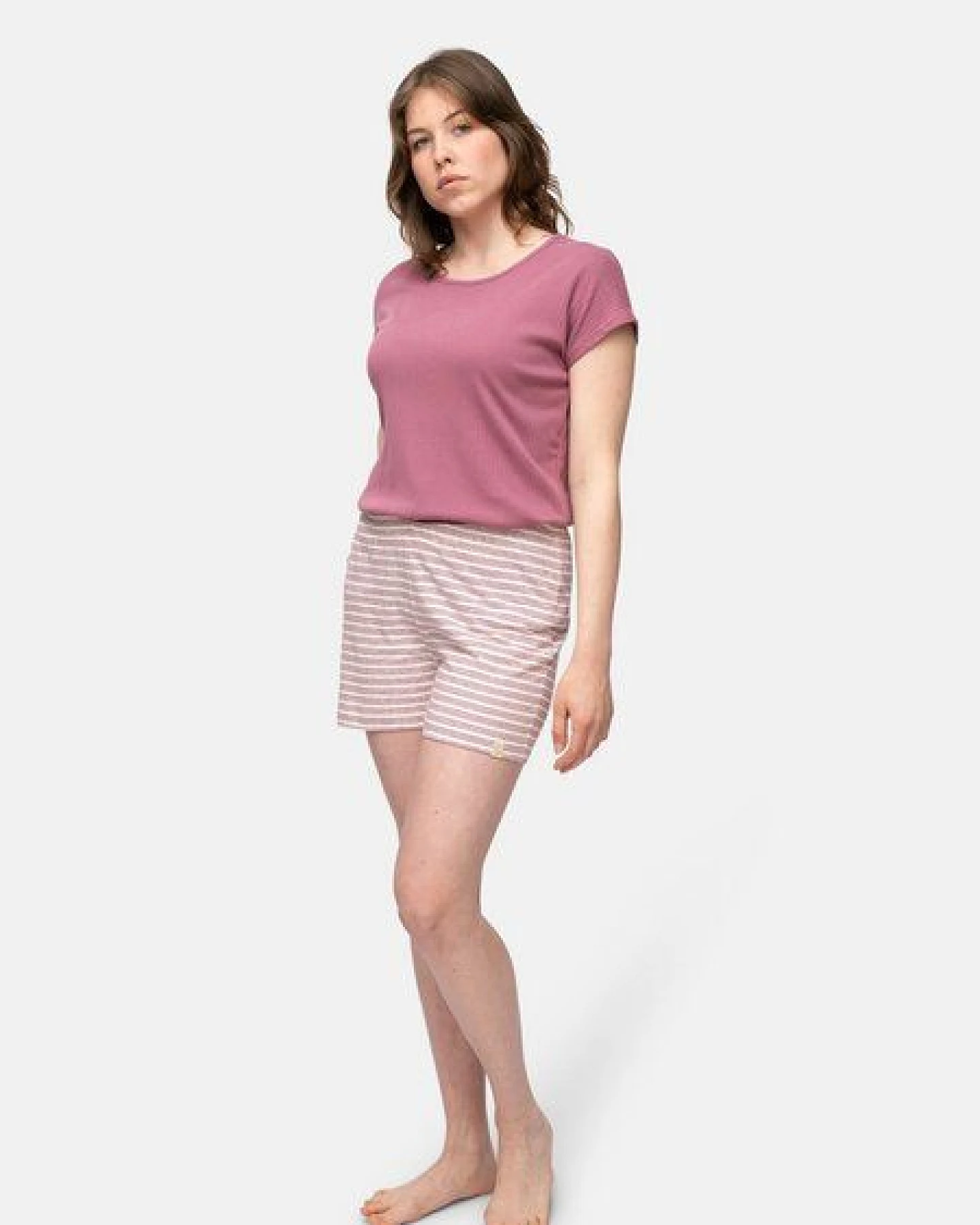 greenjama Short mit Leinen-Anteil, GOTS-zertifiziert – Ansicht 2