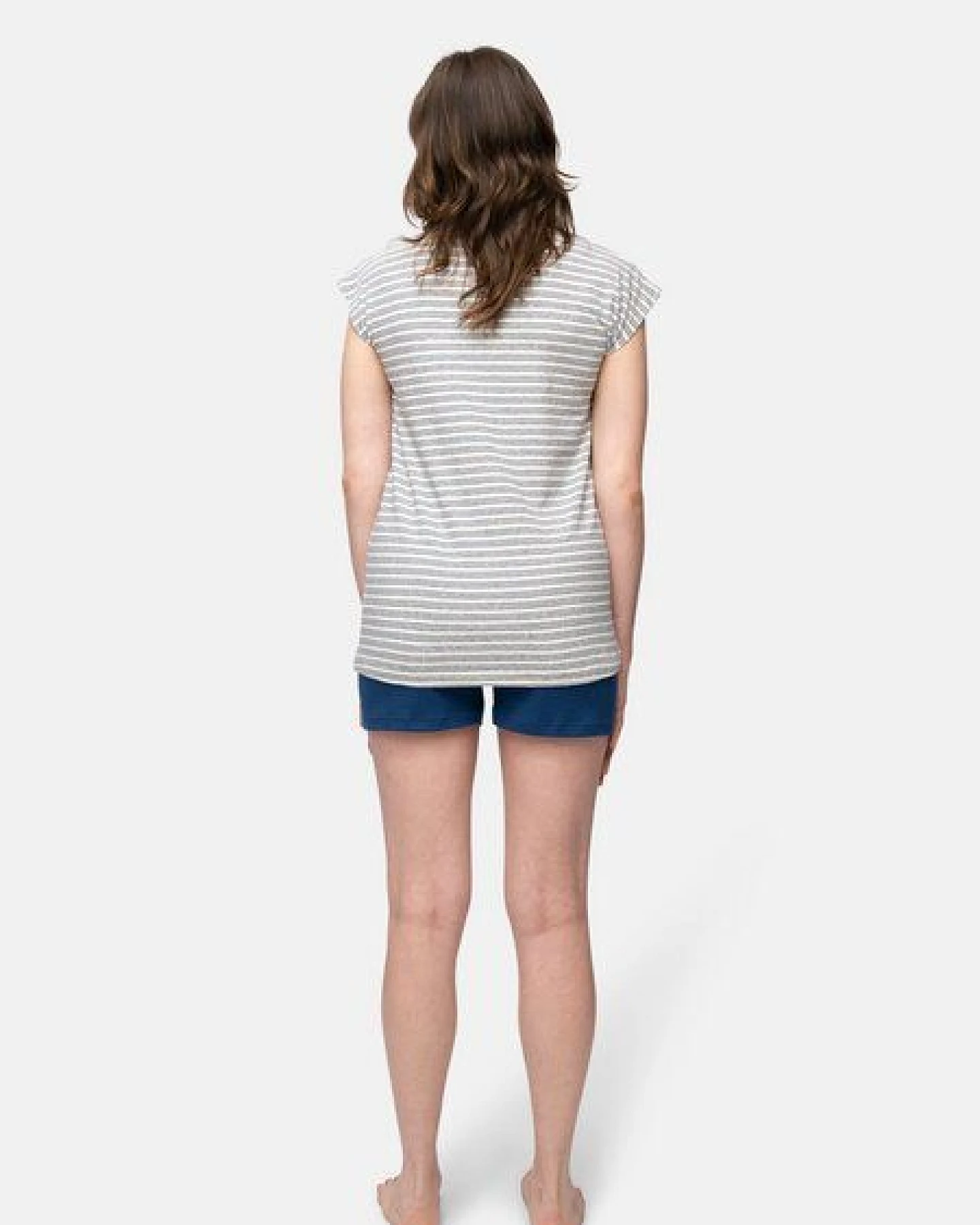 greenjama T-Shirt mit Leinen-Anteil, GOTS-zertifiziert – Ansicht 4