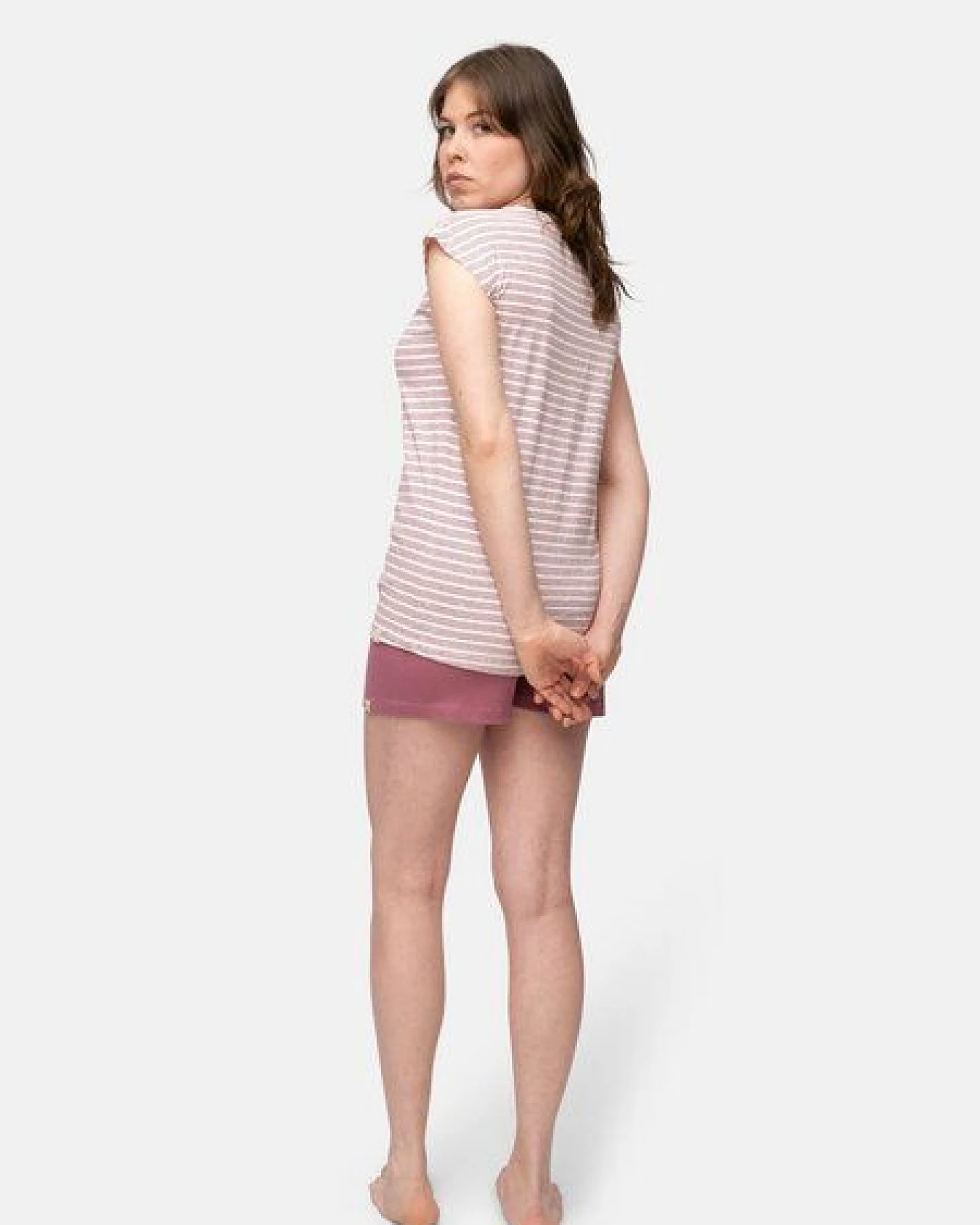 greenjama T-Shirt mit Leinen-Anteil, GOTS-zertifiziert – Ansicht 4