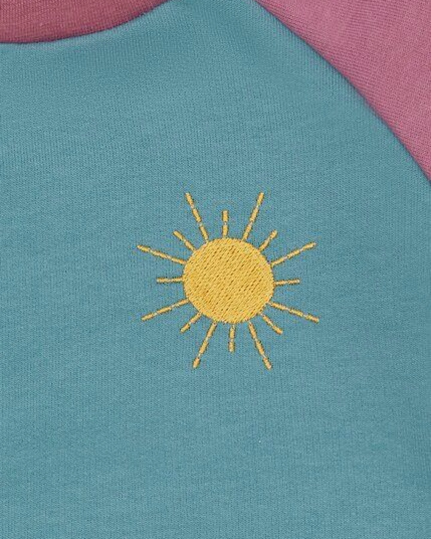 loud + proud Babys & Kinder Sweatshirt Colorblock, GOTS-zertifiziert – Ansicht 3