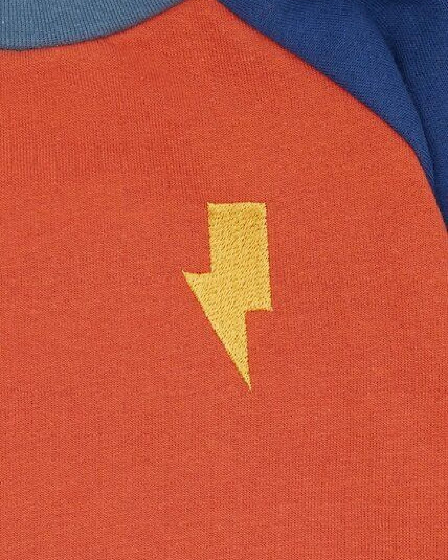 loud + proud Babys & Kinder Sweatshirt Colorblock, GOTS-zertifiziert – Ansicht 3