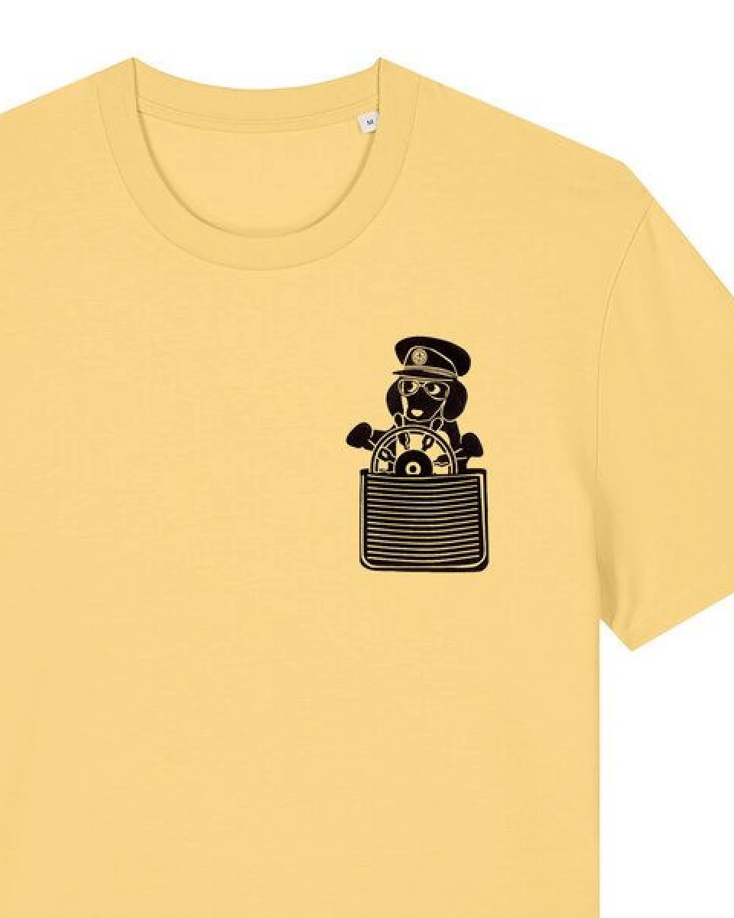 päfjes Dackel / Dackelkapitän Fair Wear Unisex BioT-Shirt – Ansicht 2