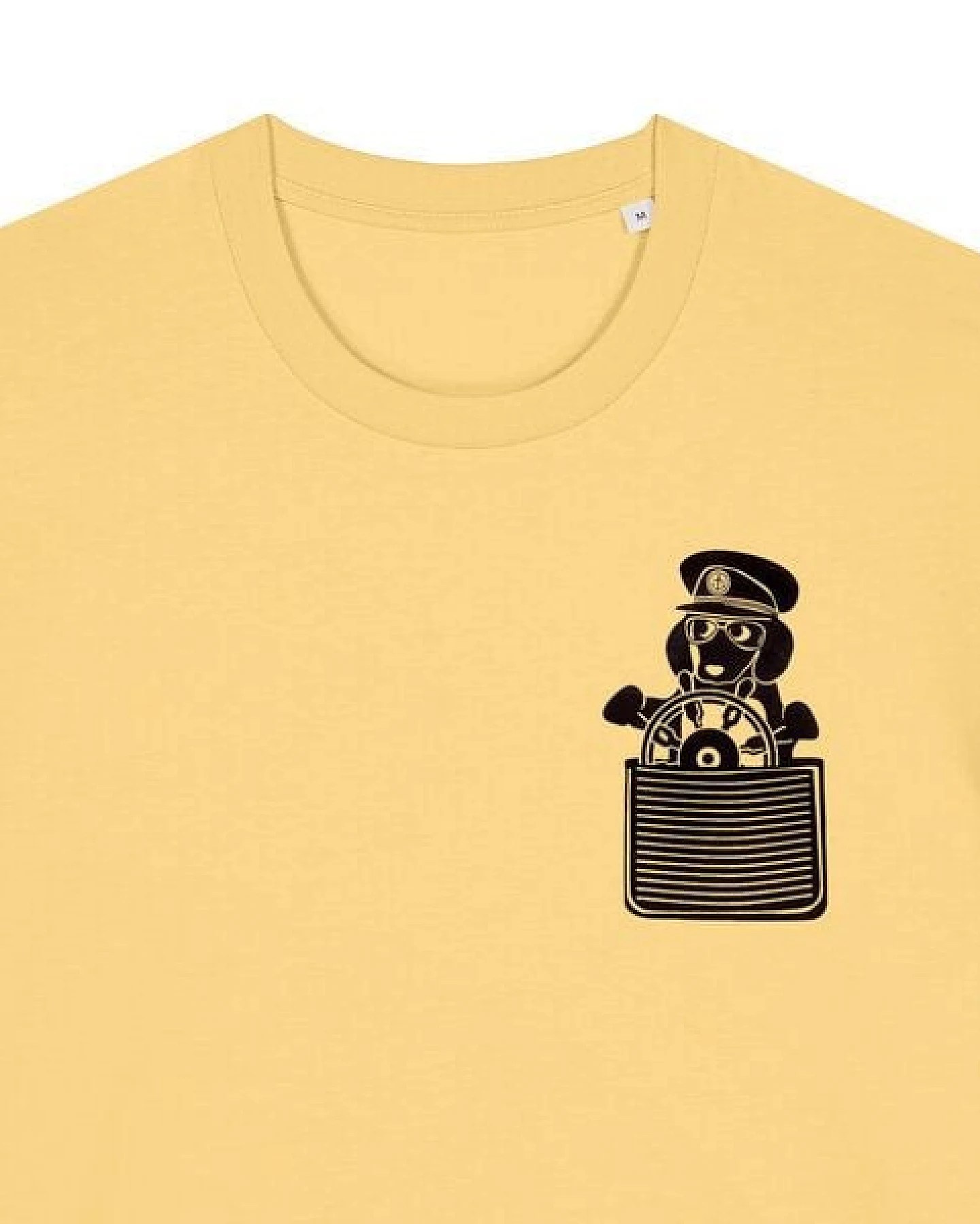 päfjes Dackel / Dackelkapitän Fair Wear Unisex BioT-Shirt – Ansicht 4