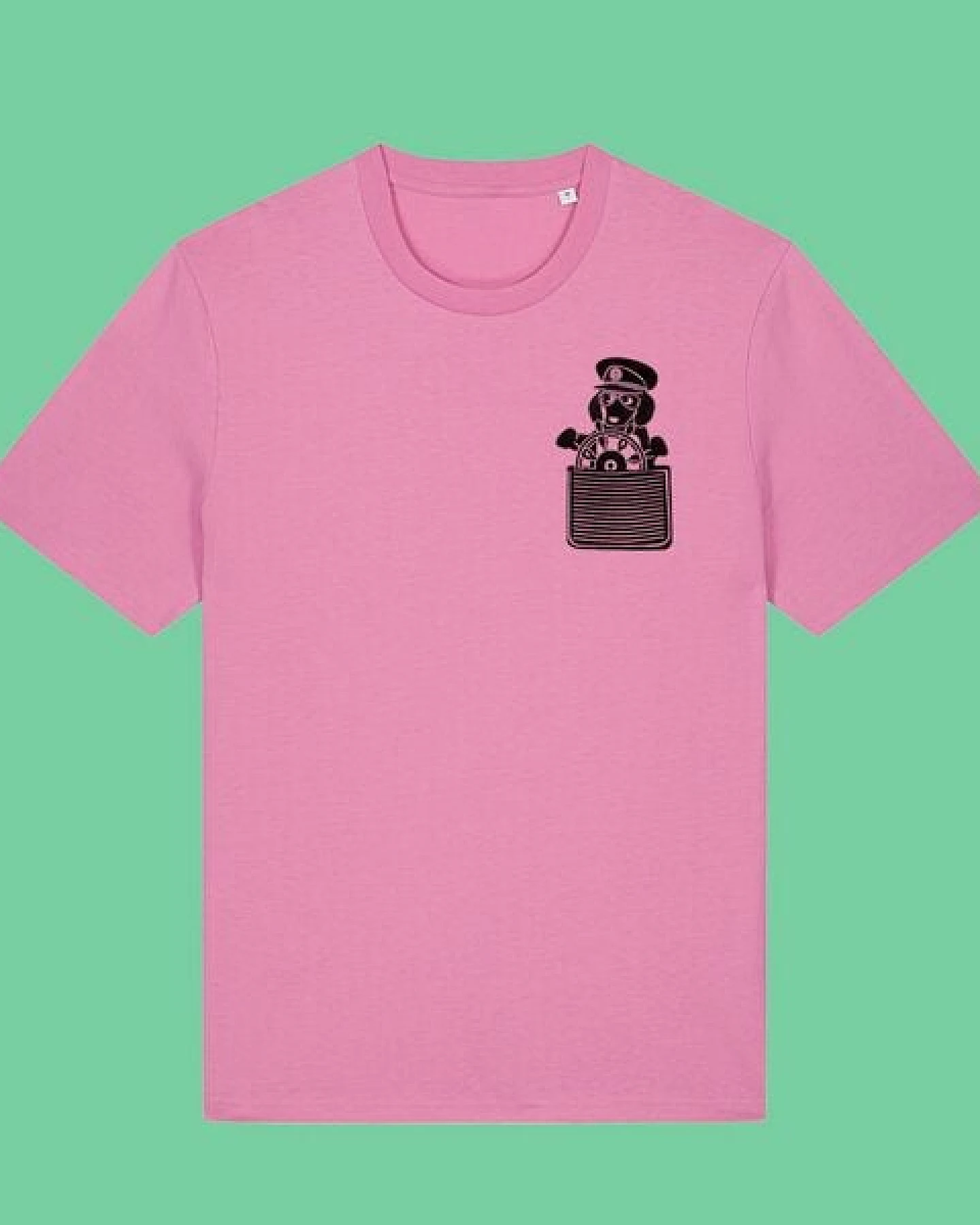 päfjes Dackel / Dackelkapitän Fair Wear Unisex BioT-Shirt – Ansicht 3