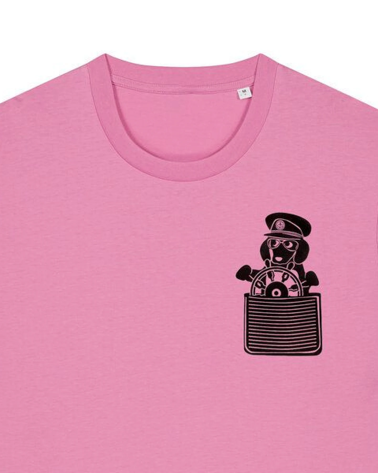 päfjes Dackel / Dackelkapitän Fair Wear Unisex BioT-Shirt – Ansicht 4