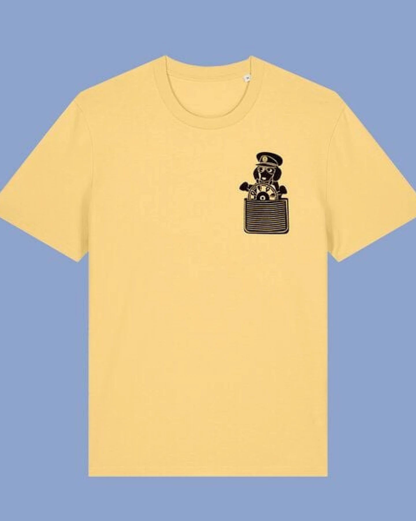 päfjes Dackel / Dackelkapitän Fair Wear Unisex BioT-Shirt – Ansicht 3