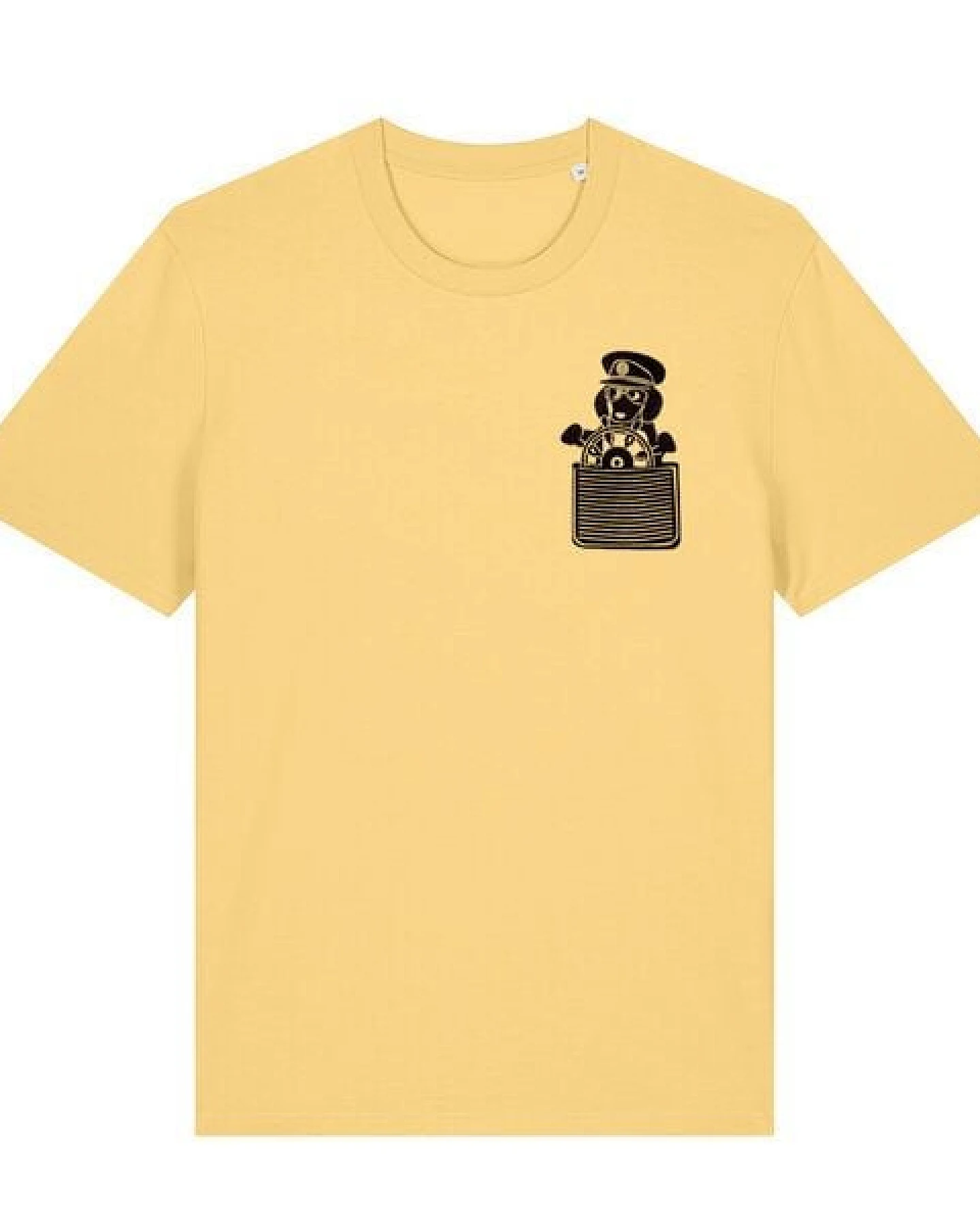 päfjes Dackel / Dackelkapitän Fair Wear Unisex BioT-Shirt – Ansicht 2