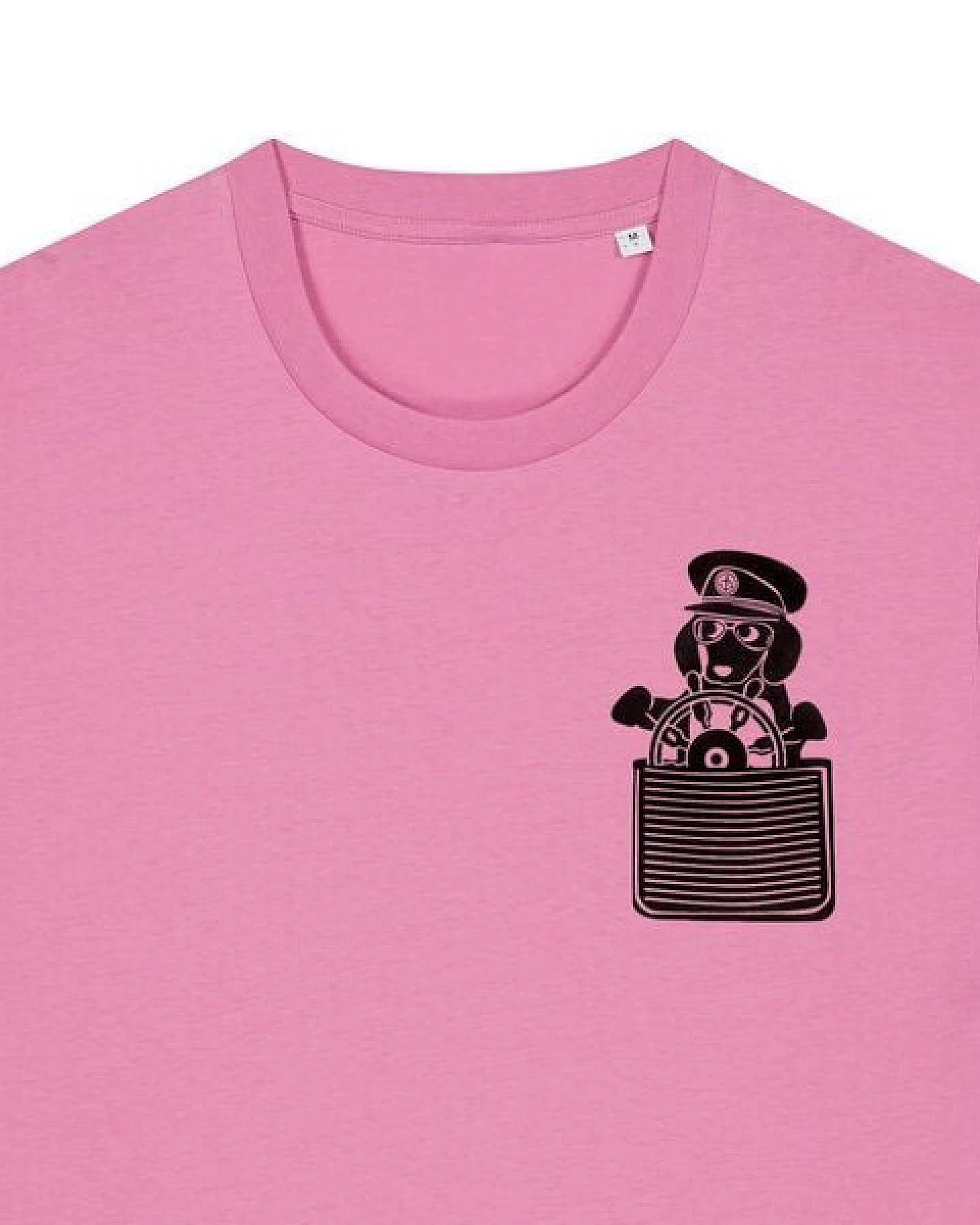 päfjes Dackel / Dackelkapitän Fair Wear Unisex BioT-Shirt – Ansicht 4