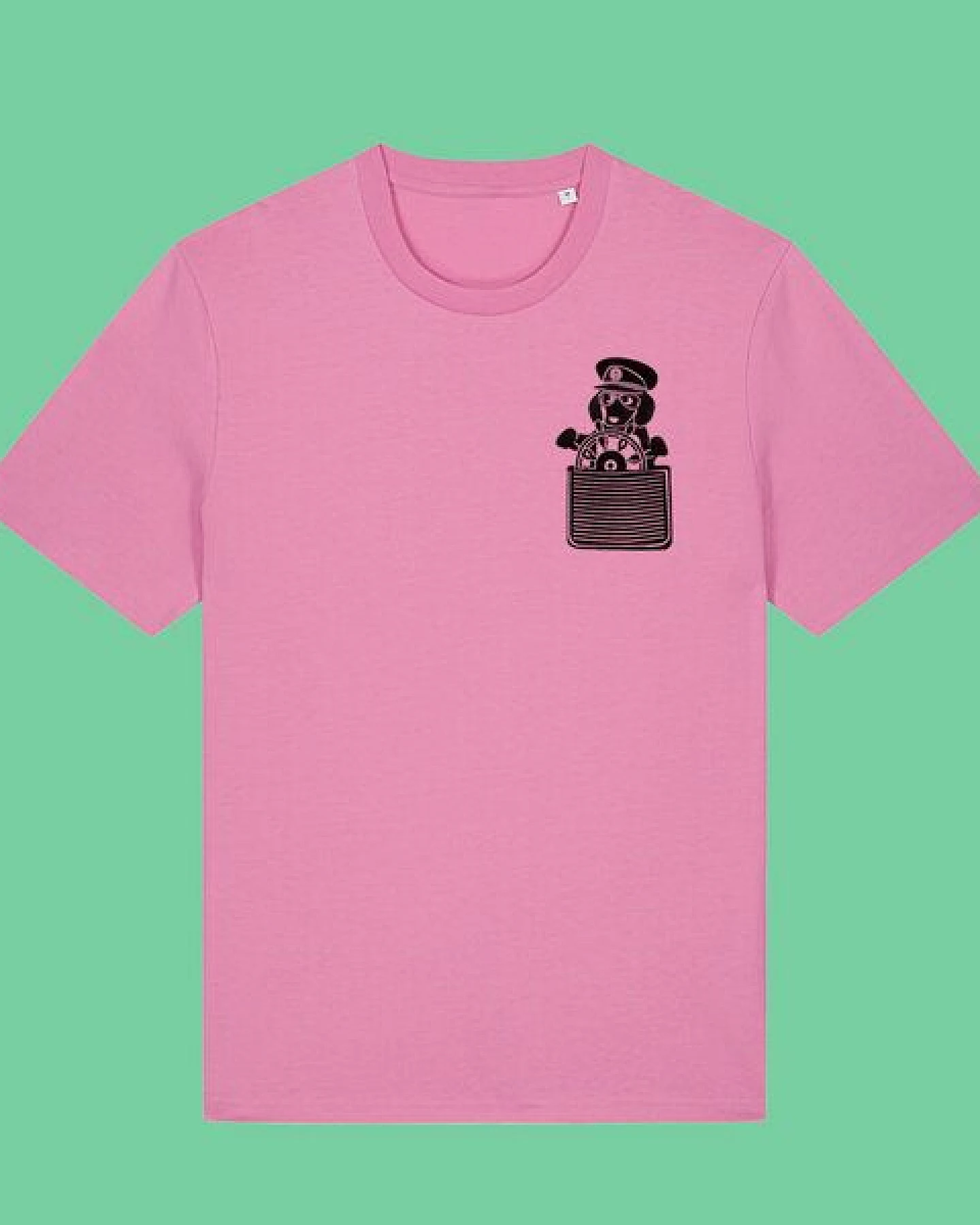 päfjes Dackel / Dackelkapitän Fair Wear Unisex BioT-Shirt – Ansicht 3