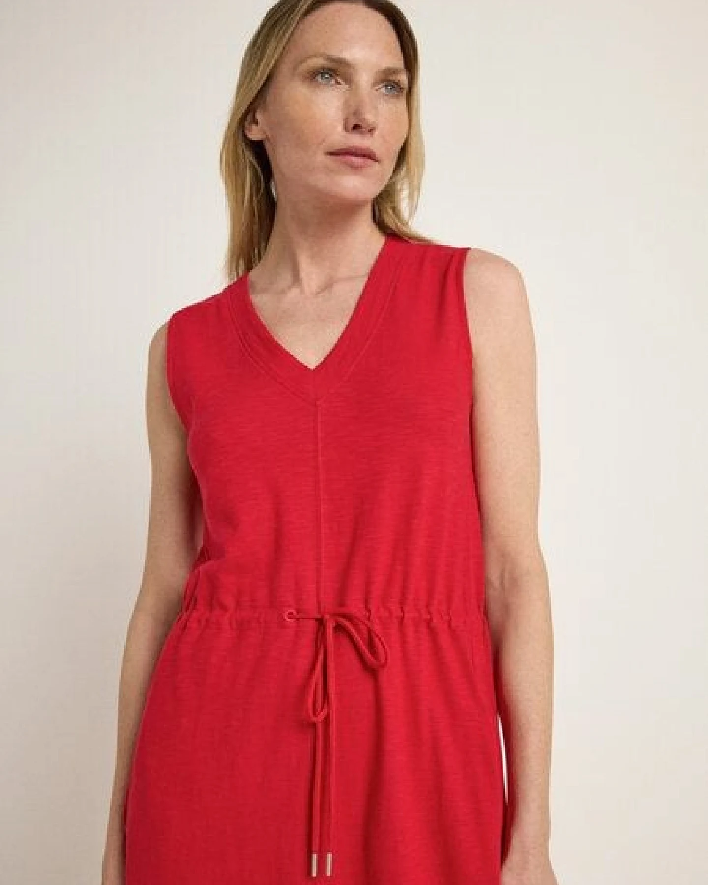 LANIUS Maxikleid (GOTS) aus Bio-Baumwolle – Ansicht 3