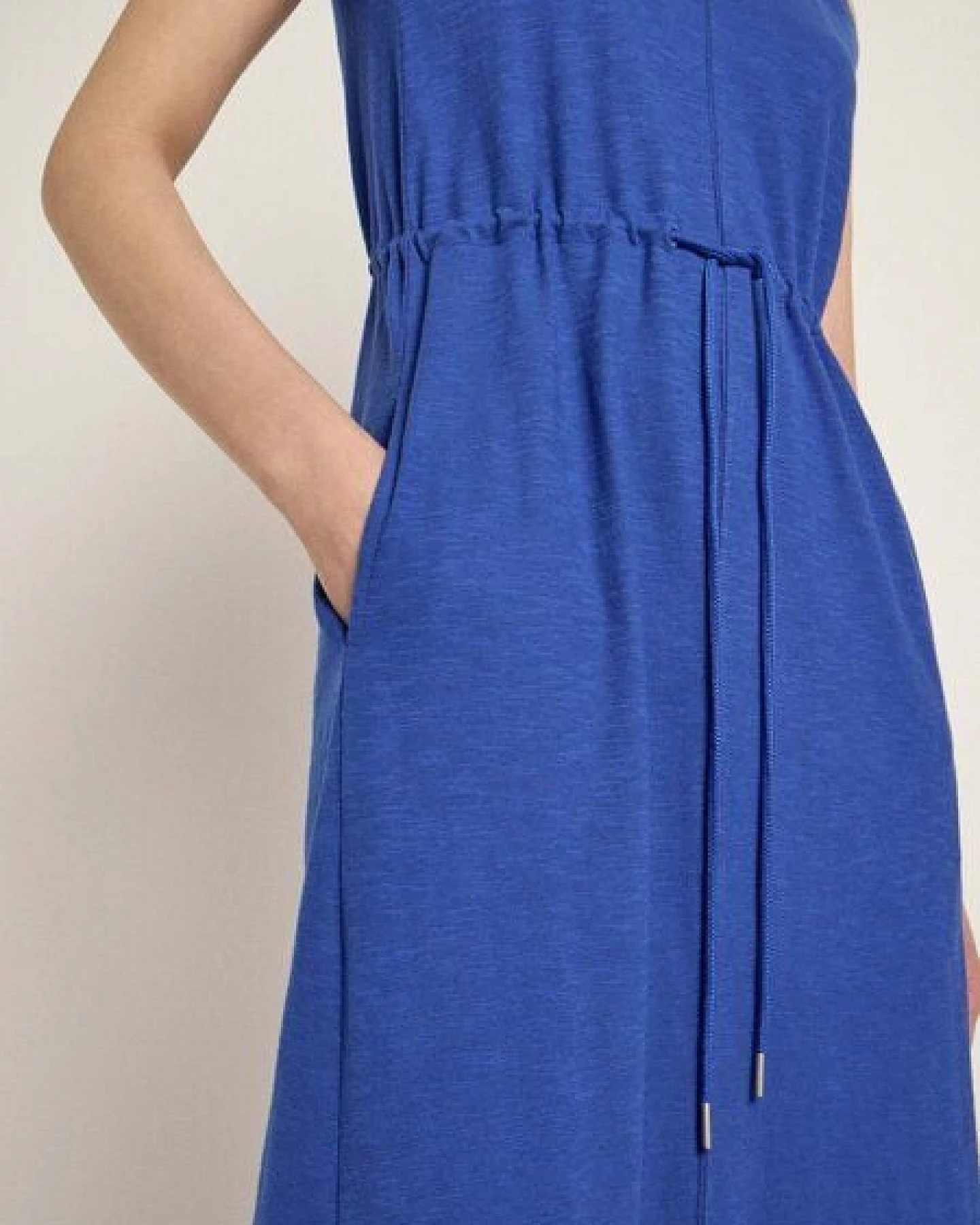 LANIUS Maxikleid (GOTS) aus Bio-Baumwolle – Ansicht 4