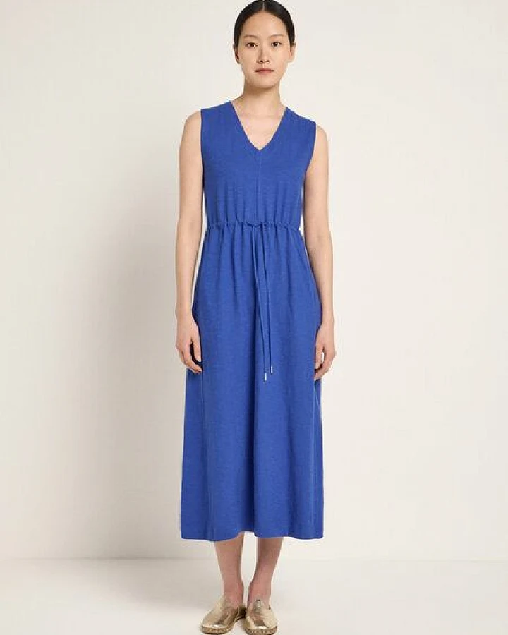 LANIUS Maxikleid (GOTS) aus Bio-Baumwolle