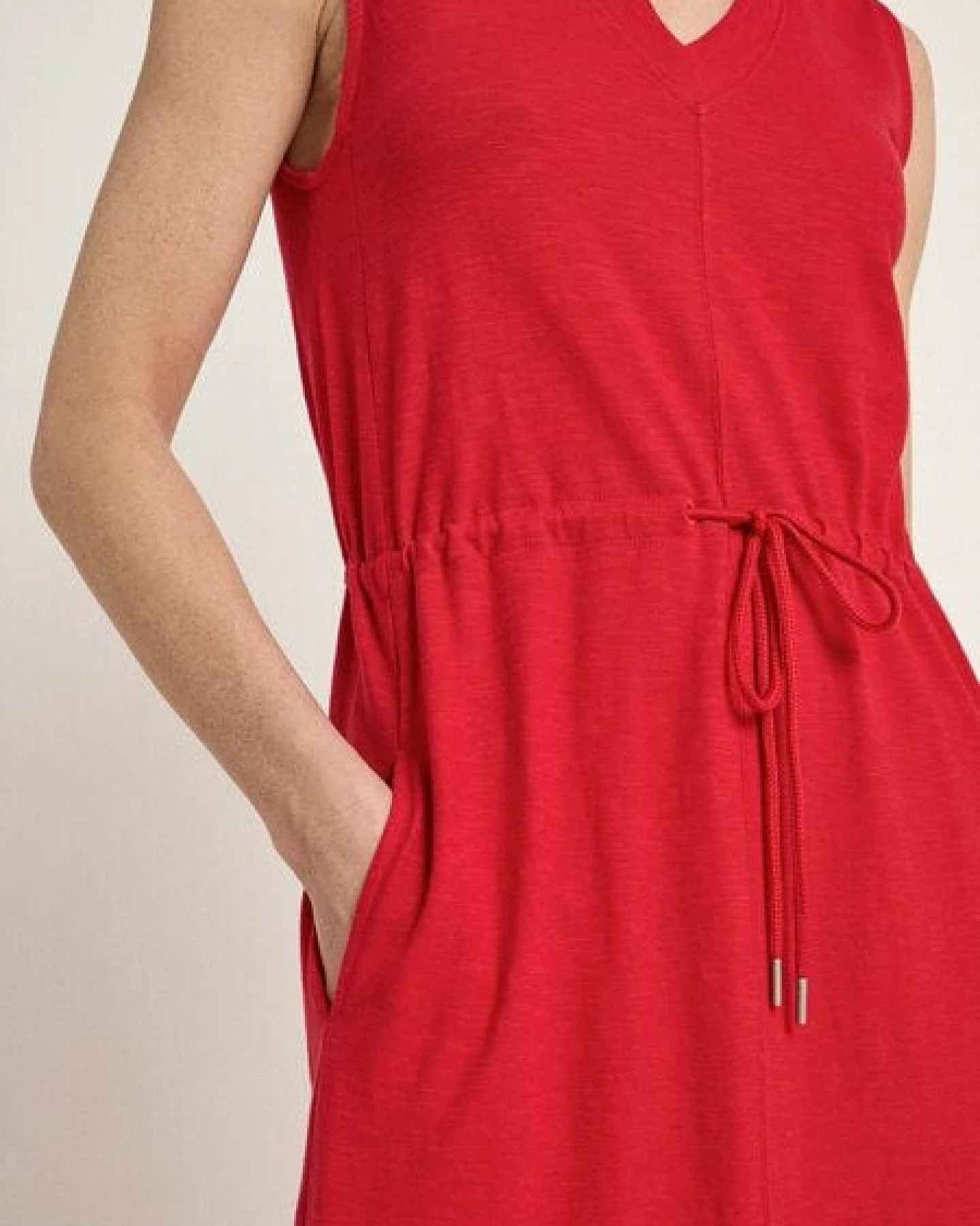 LANIUS Maxikleid (GOTS) aus Bio-Baumwolle – Ansicht 4