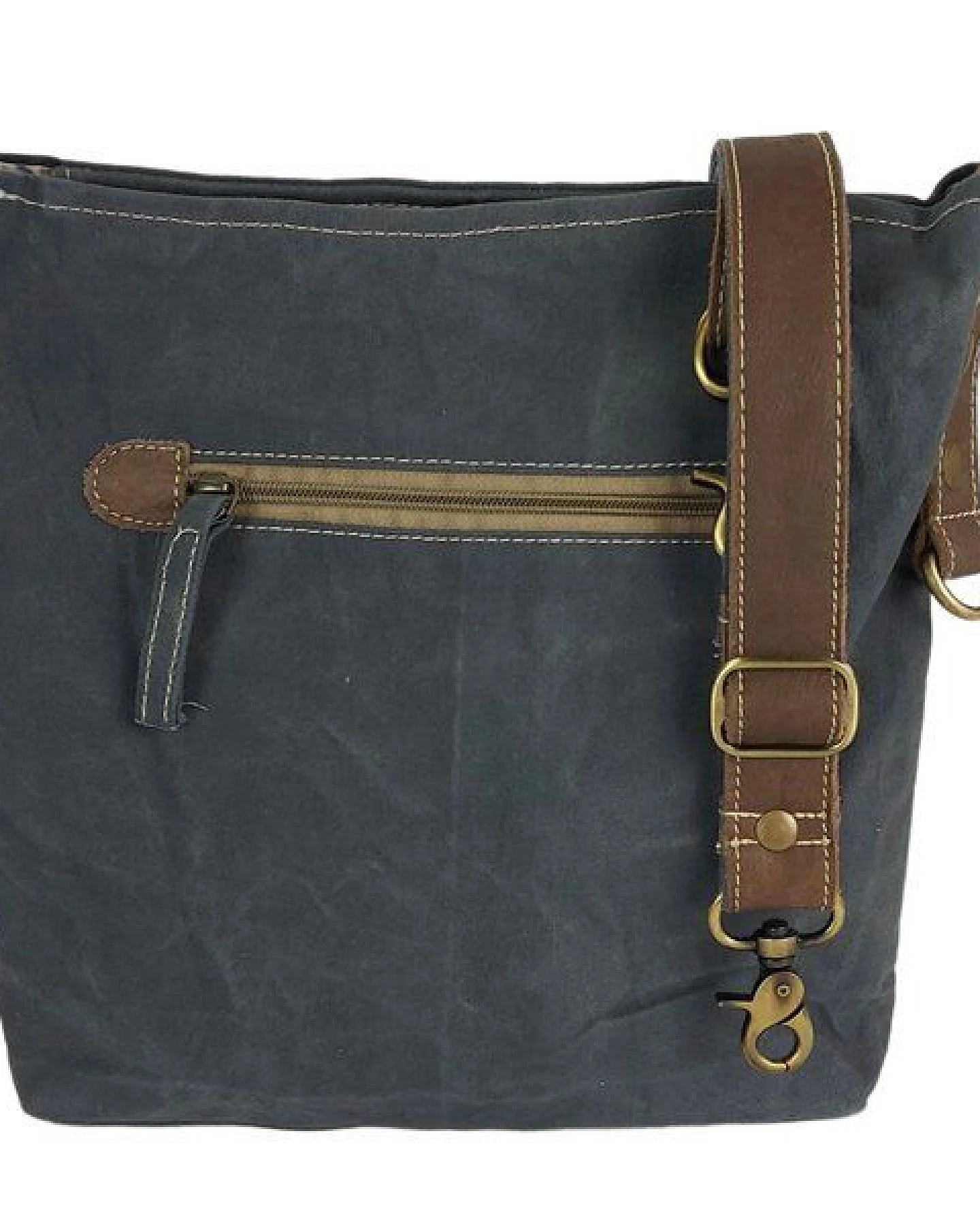 Sunsa Damen Umhängetasche. Canvas Crossbody Tasche. Crossover Bag mit Abstrakt Design. – Ansicht 3