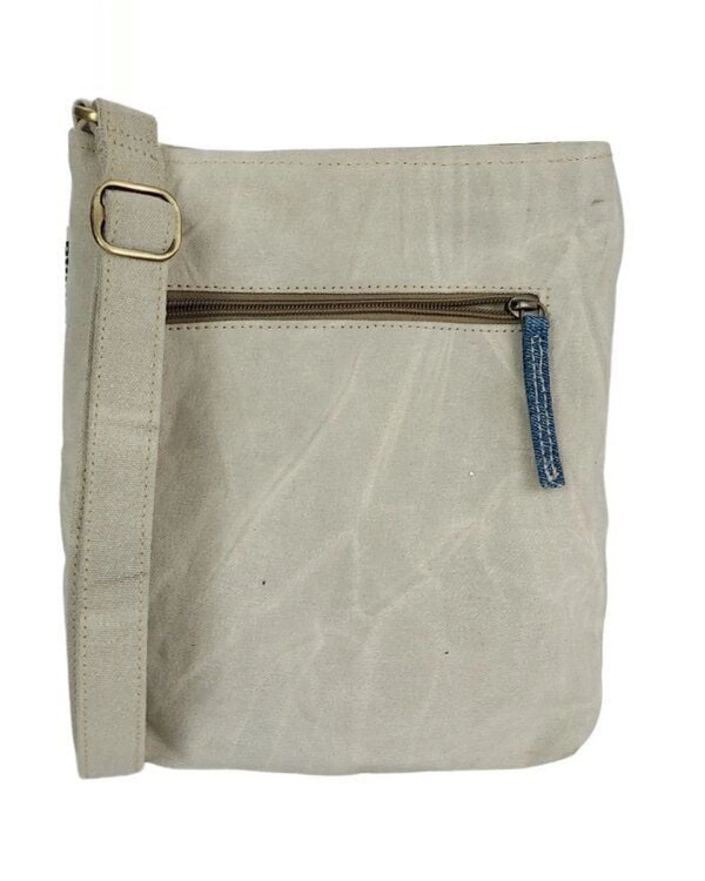 Sunsa Umhängetasche, Canvas Crossbody Bag. Schultertasche mit Abstrakt Kunst Design – Ansicht 4