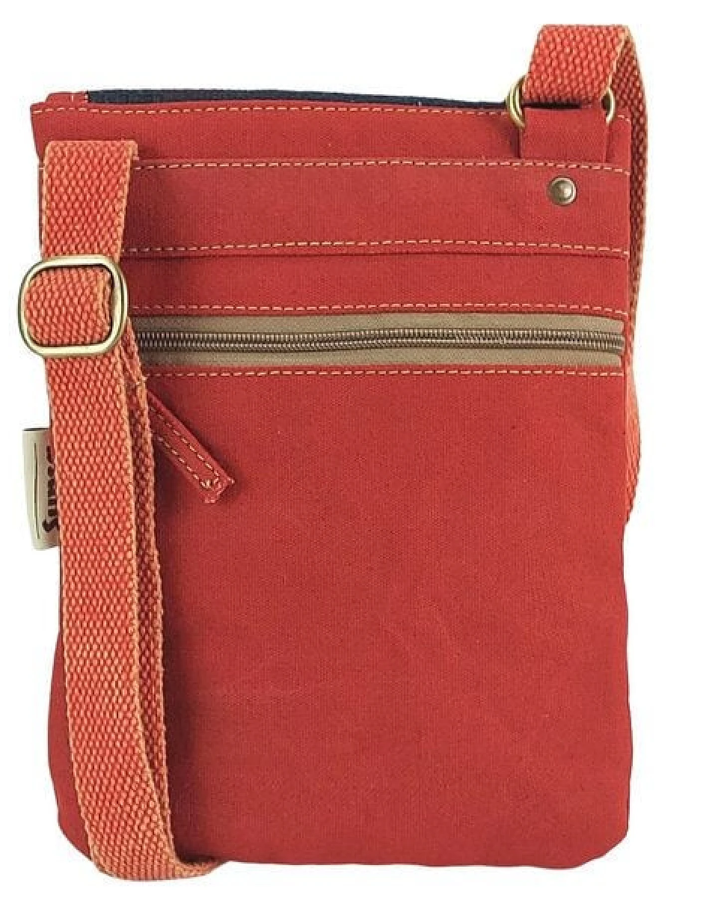 Sunsa Damen Handy Tasche, kleine Umhängetasche aus Canvas & gewebte Baumwolle. Vegane Crossover bag mit Streifen – Ansicht 3