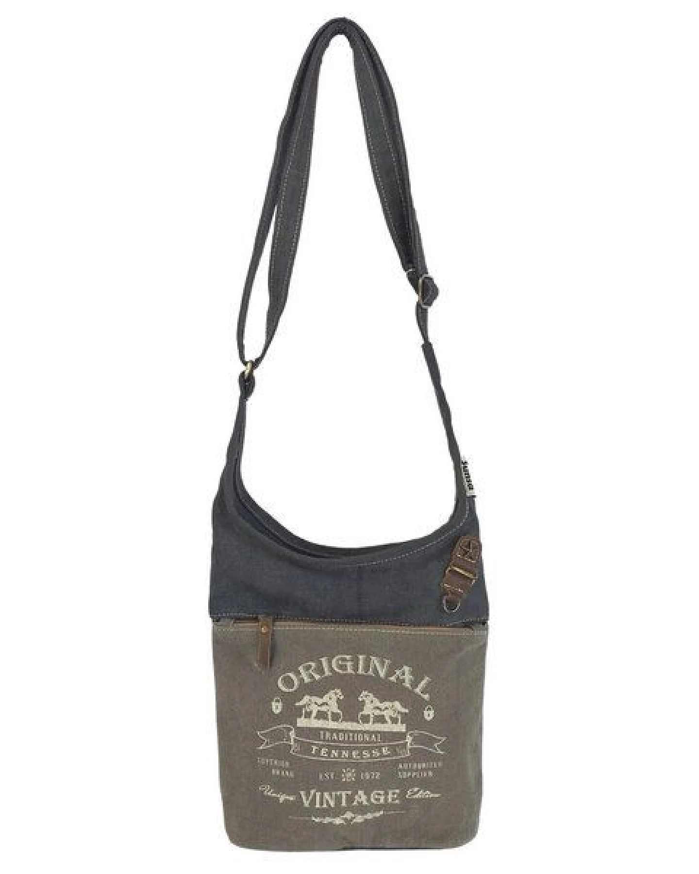 Sunsa Canvas Umhängetasche Vintage Crossbody Hobo Tasche Damen Schultertasche – Ansicht 3