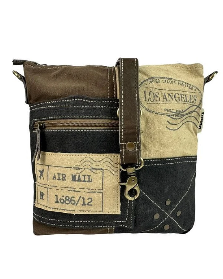 Sunsa Canvas Umhängetasche Vintage Schultertasche Damen Crossbody Tasche