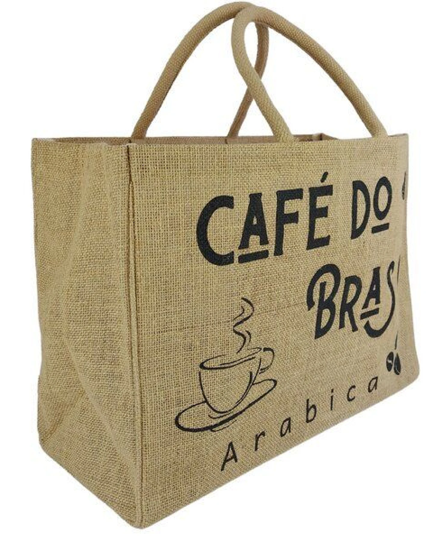 Domelo große Jute Einkaufskorb, Vegane Einkaufstasche nachhaltige Handtasche/ Shopper – Ansicht 3