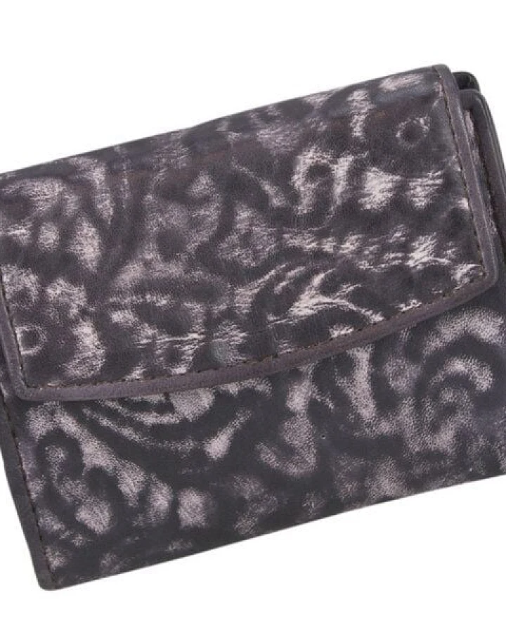 Sunsa Leder Geldbörse Vintage Portemonnaie Damen Brieftasche
