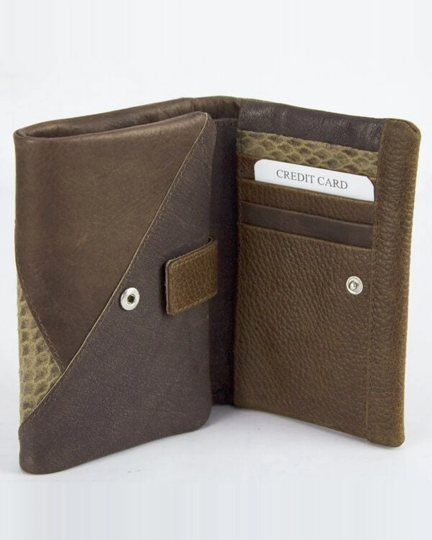 Sunsa Leder Geldbörse Portemonnaie Damen Brieftasche – Ansicht 4