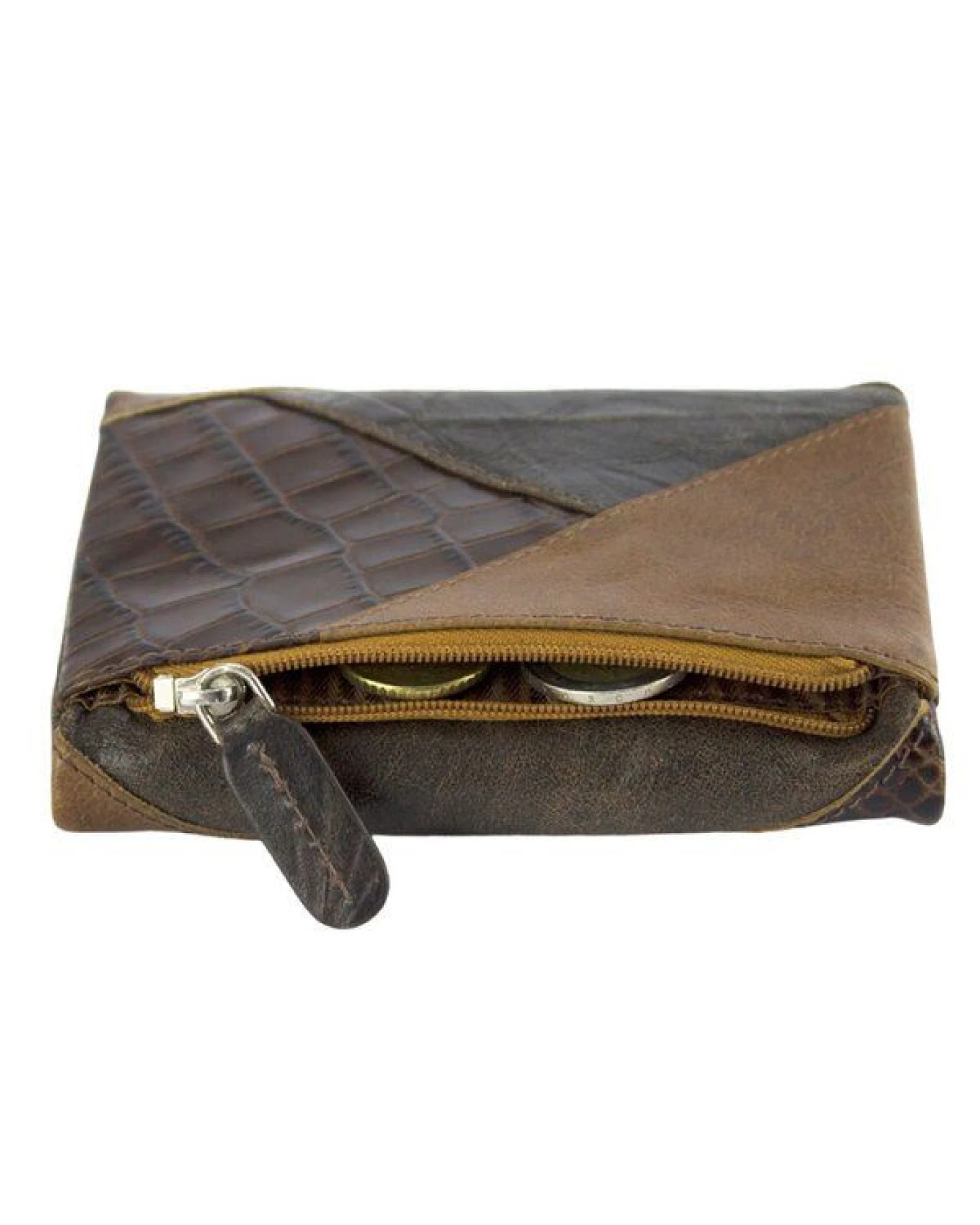 Sunsa Leder Geldbörse Portemonnaie Damen Brieftasche – Ansicht 3