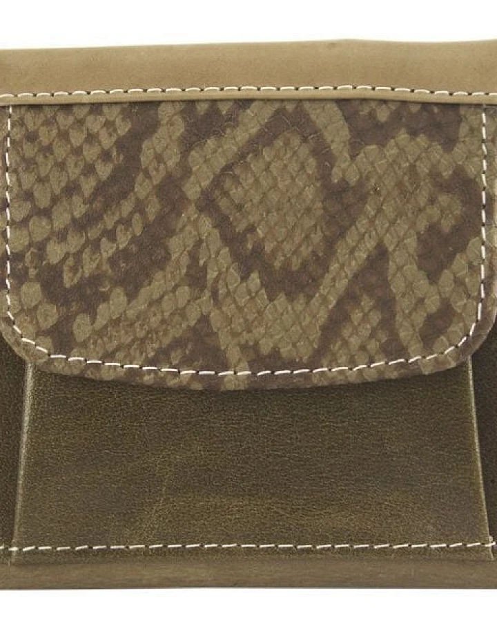 Sunsa Leder Geldbörse Damen Portemonnaie Brieftasche klein Geldbeutel