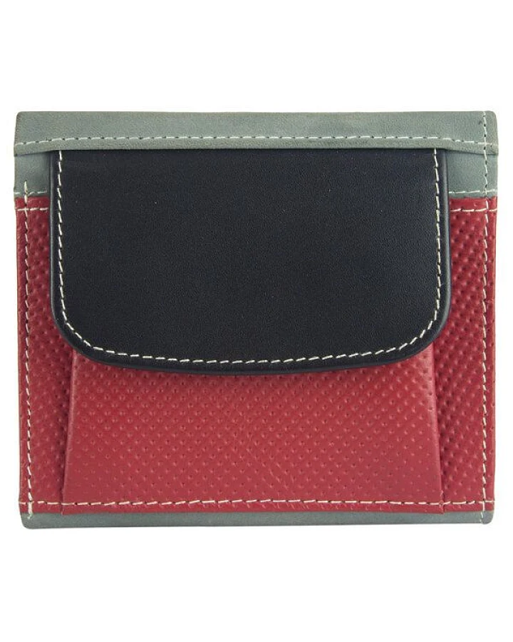 Sunsa Leder Geldbörse Damen Portemonnaie Brieftasche klein Geldbeutel