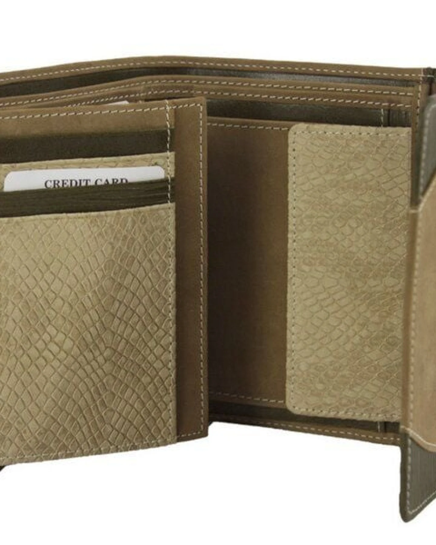 Sunsa Leder Geldbörse Portemonnaie Dame Brieftasche großer Geldbeutel – Ansicht 4