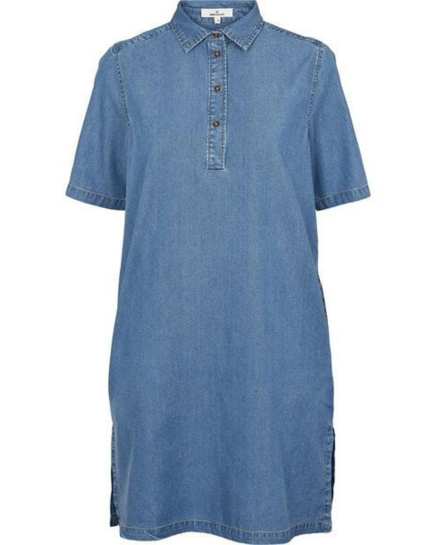 Basic Apparel Bine Polo Kleid aus Tencel und Bio-Baumwolle – Ansicht 4