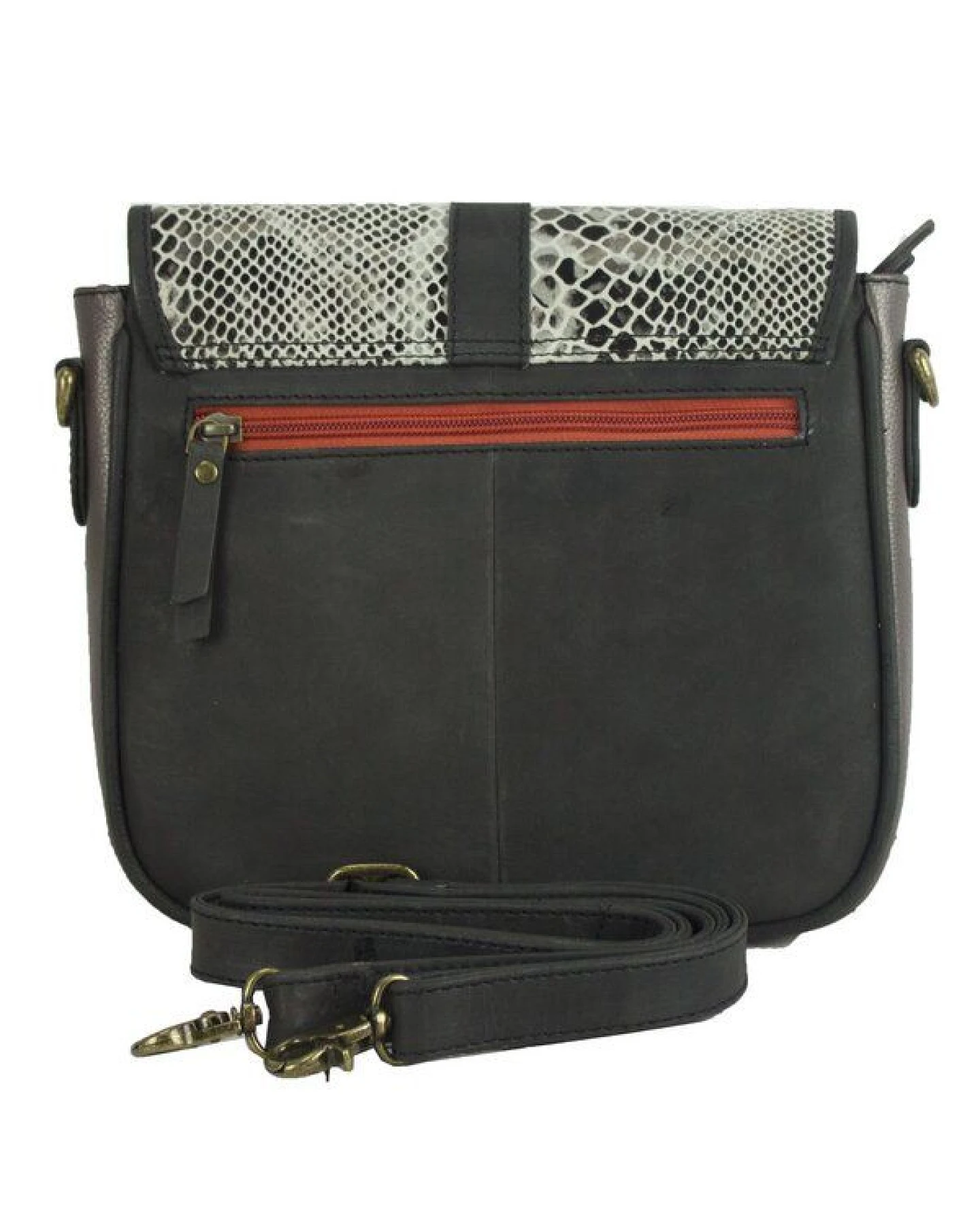 Sunsa Leder Messenger Tasche Ledertasche Damen Umhängetasche Crossbody bag – Ansicht 3