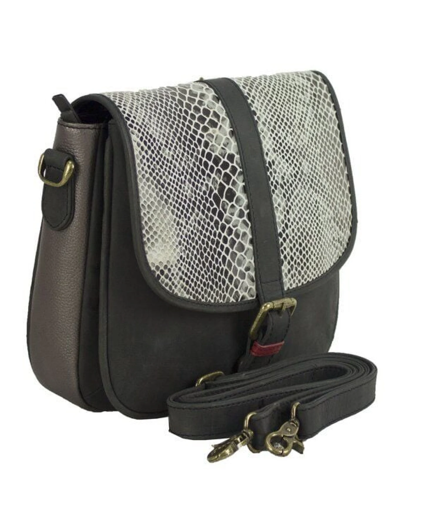 Sunsa Leder Messenger Tasche Ledertasche Damen Umhängetasche Crossbody bag – Ansicht 4