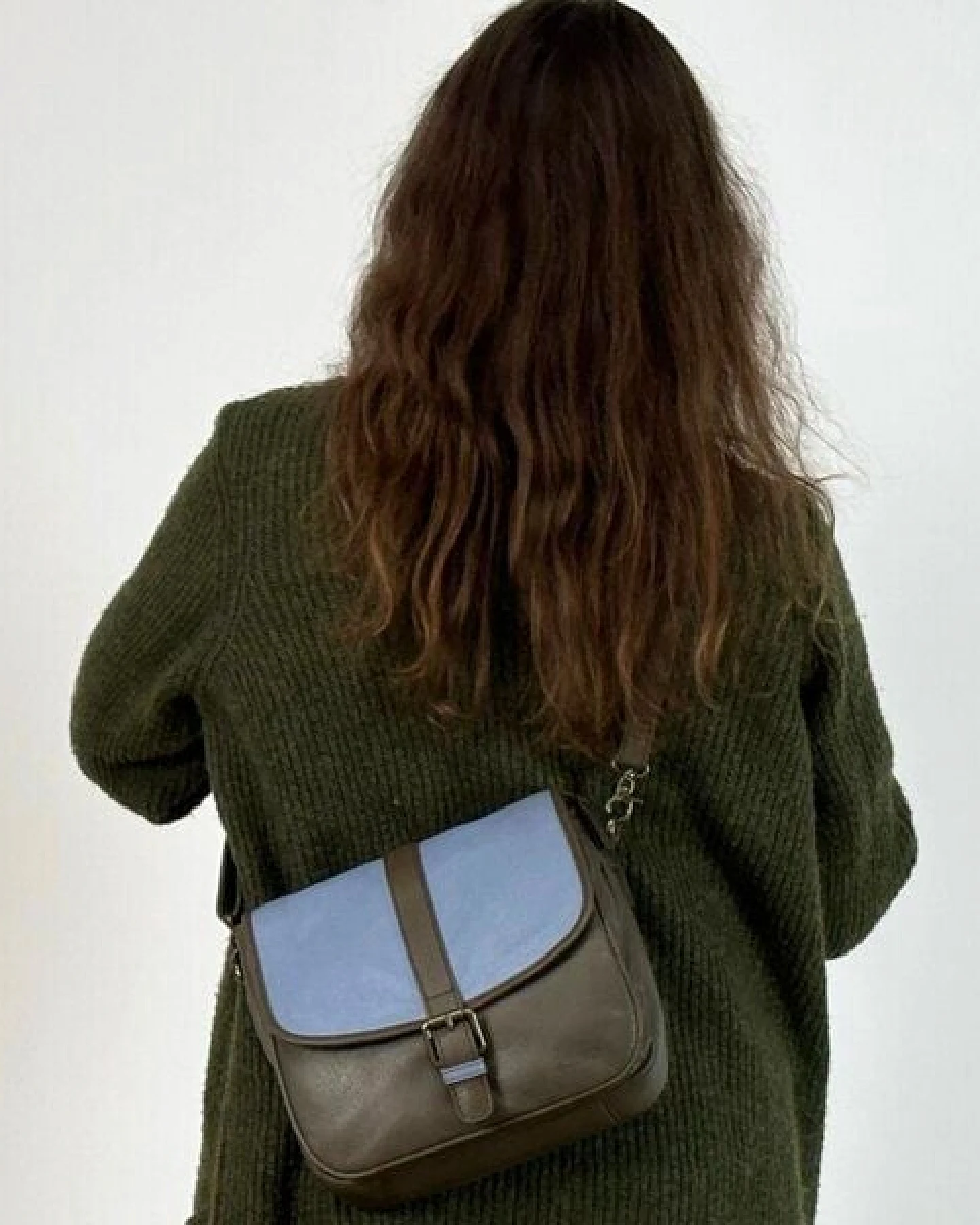 Sunsa Leder Messenger Tasche Ledertasche Damen Umhängetasche Crossbody bag – Ansicht 2