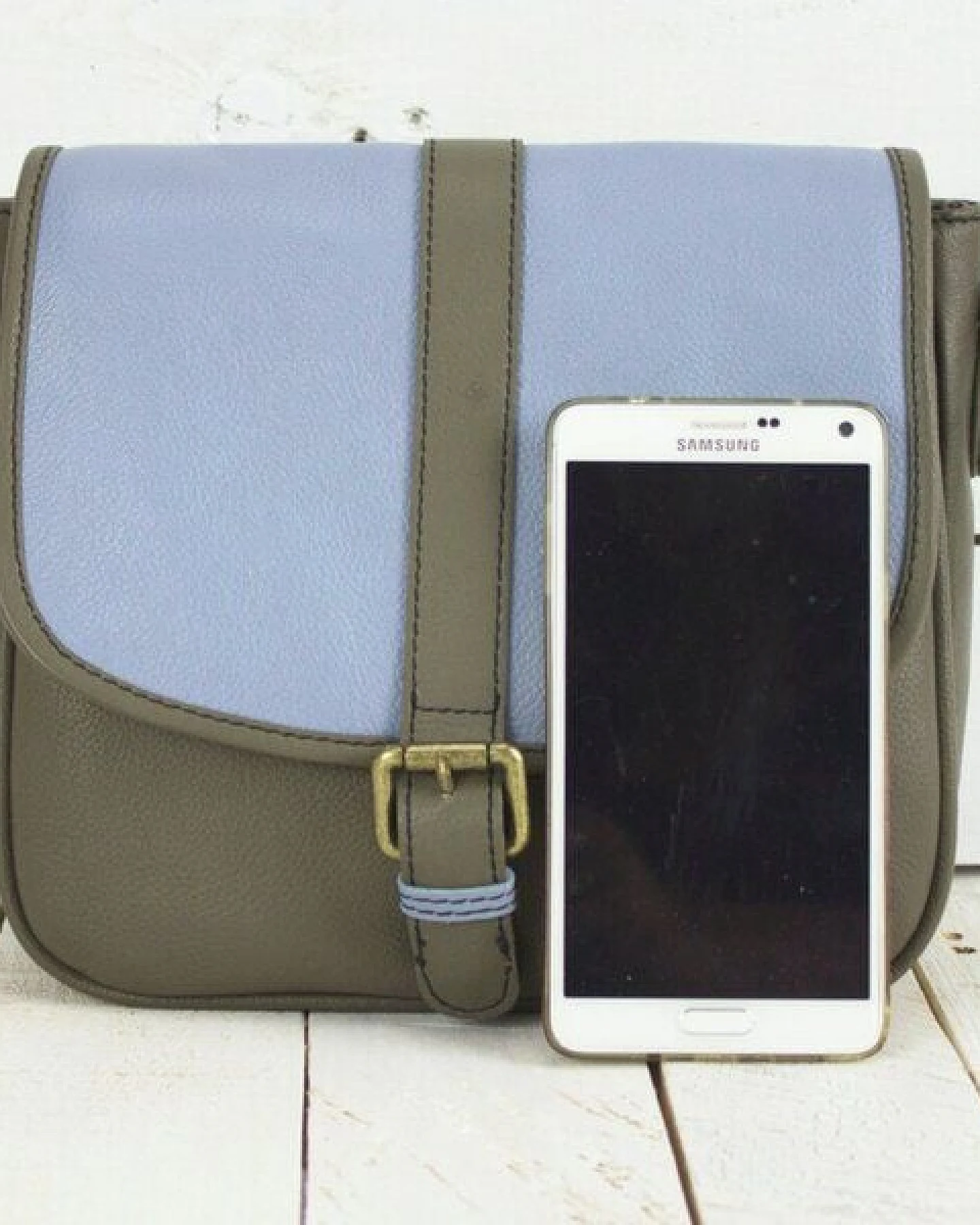 Sunsa Leder Messenger Tasche Ledertasche Damen Umhängetasche Crossbody bag – Ansicht 3