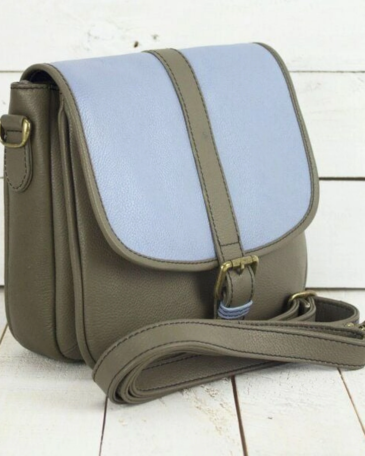 Sunsa Leder Messenger Tasche Ledertasche Damen Umhängetasche Crossbody bag – Ansicht 4