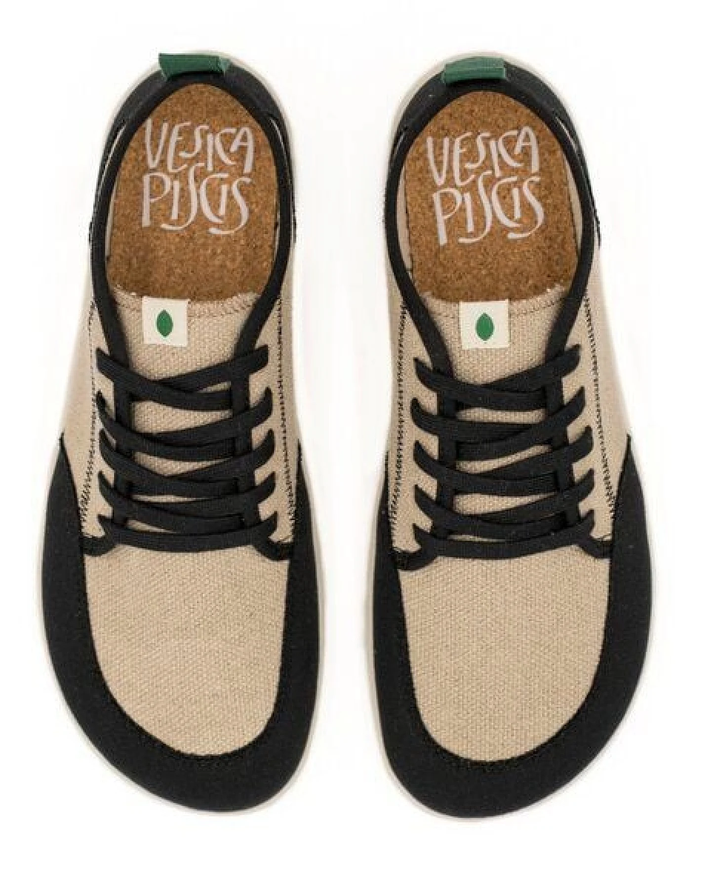 Vesica Piscis Footwear CLAXTON vegan barefoot black-linen – Ansicht 3