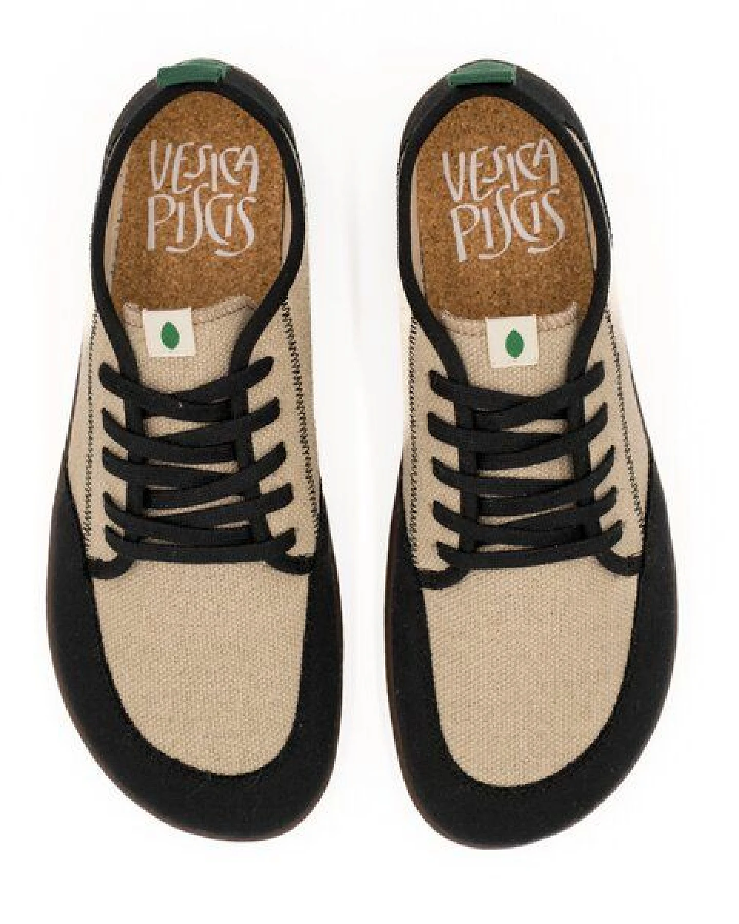 Vesica Piscis Footwear CLAXTON vegan barefoot black-linen – Ansicht 3