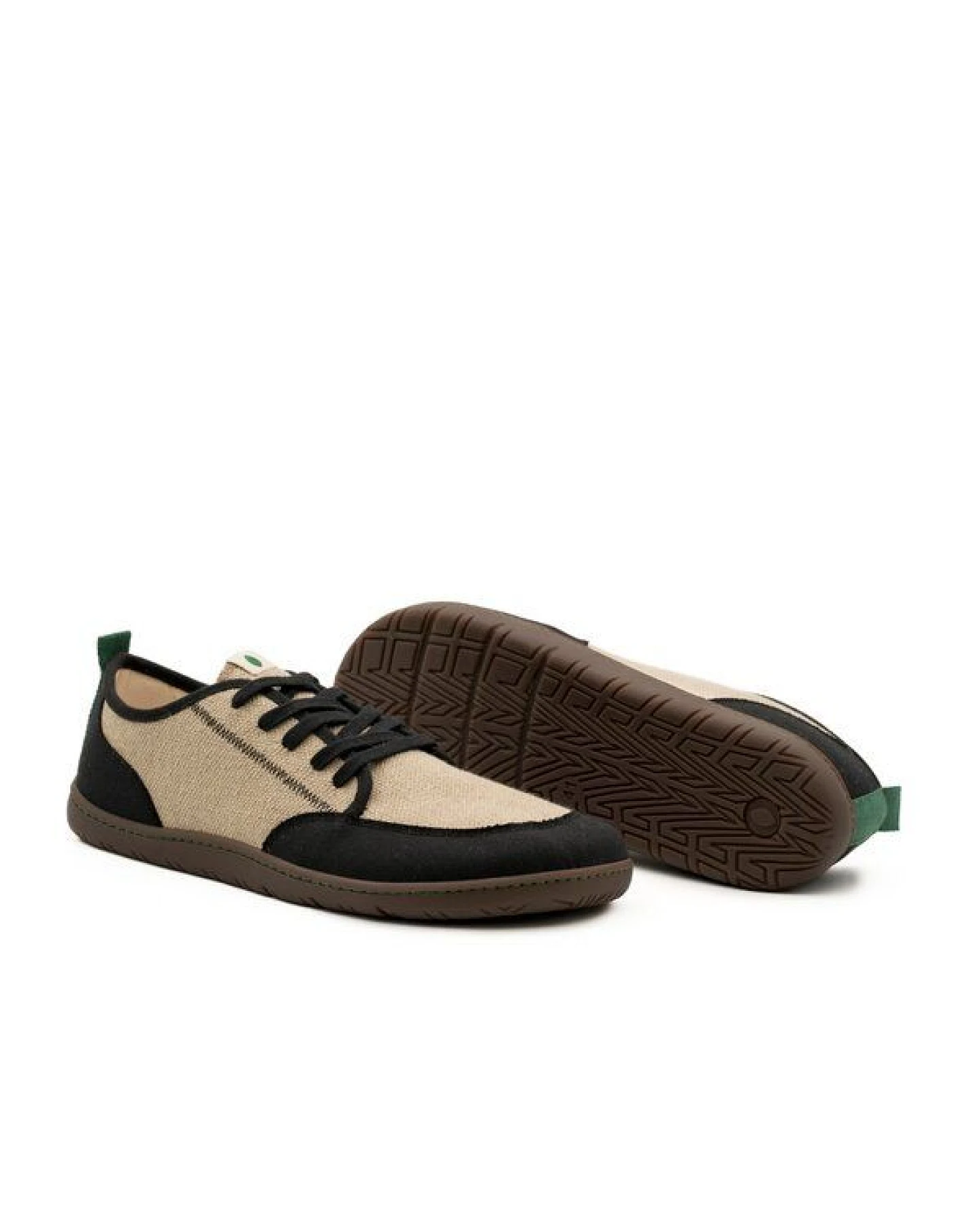 Vesica Piscis Footwear CLAXTON vegan barefoot black-linen – Ansicht 2