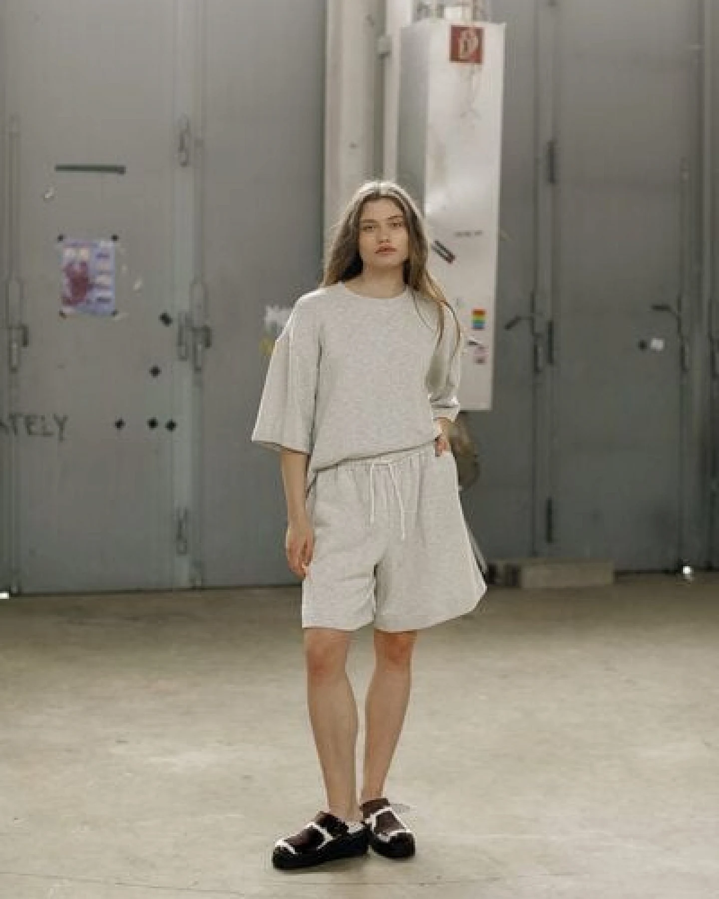 IVA RYCH Shorts mit Seitentaschen I Deadstock – Ansicht 2