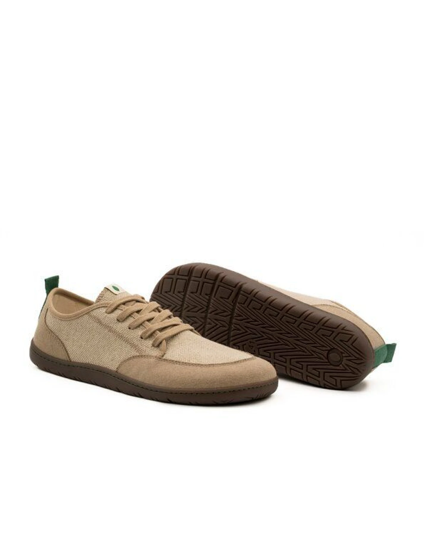 Vesica Piscis Footwear CLAXTON vegan barefoot sand-natural linen – Ansicht 2