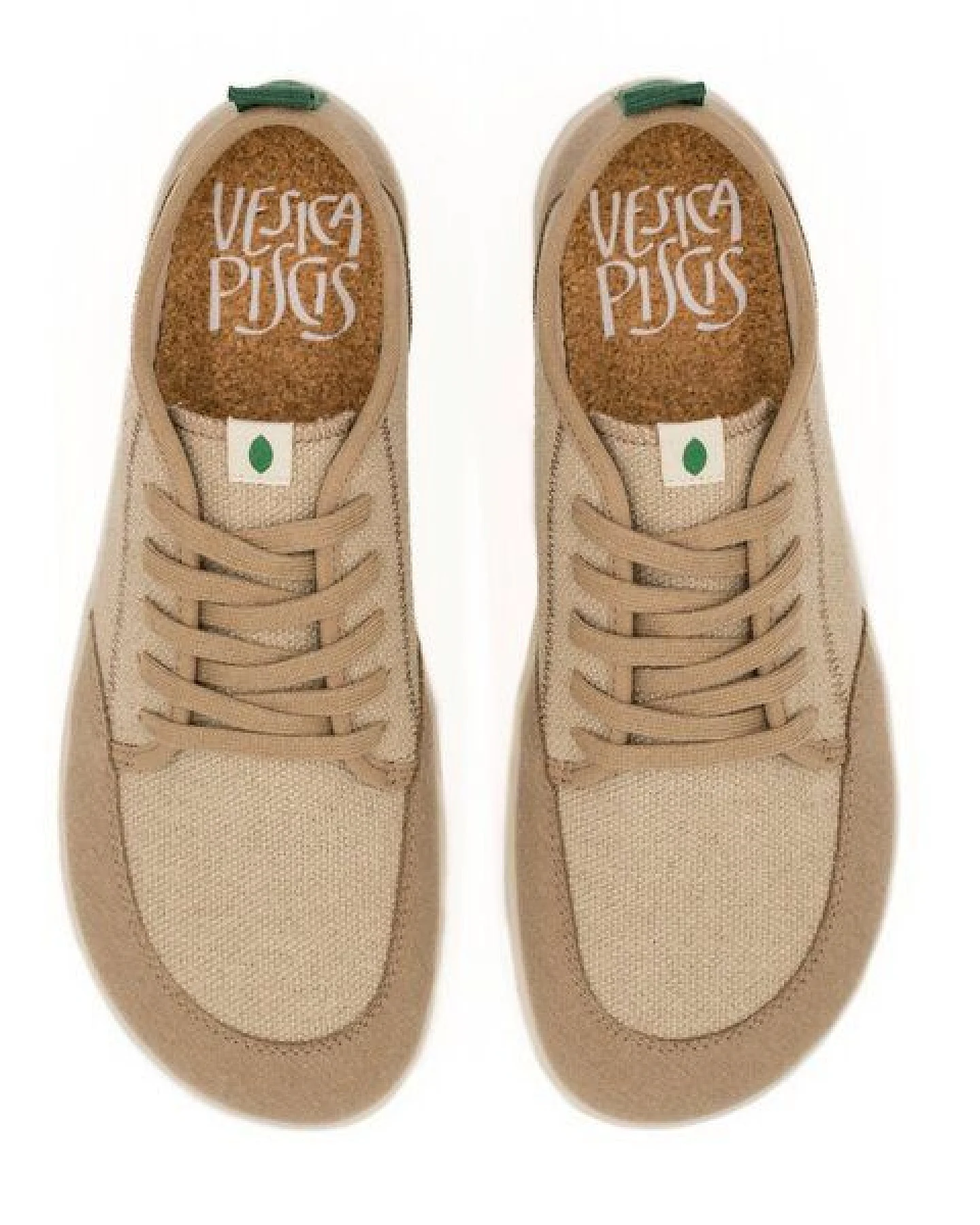 Vesica Piscis Footwear CLAXTON vegan barefoot sand-natural linen – Ansicht 3