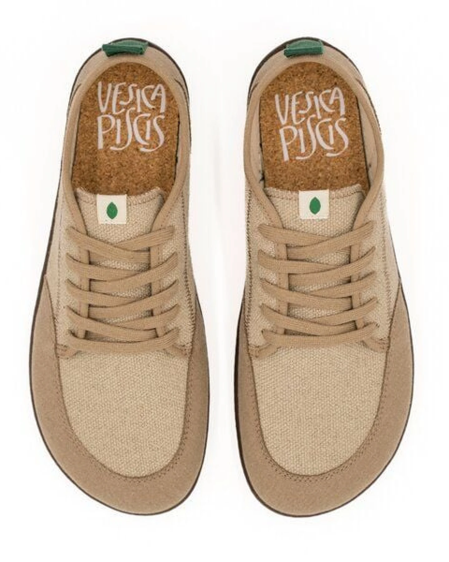 Vesica Piscis Footwear CLAXTON vegan barefoot sand-natural linen – Ansicht 3