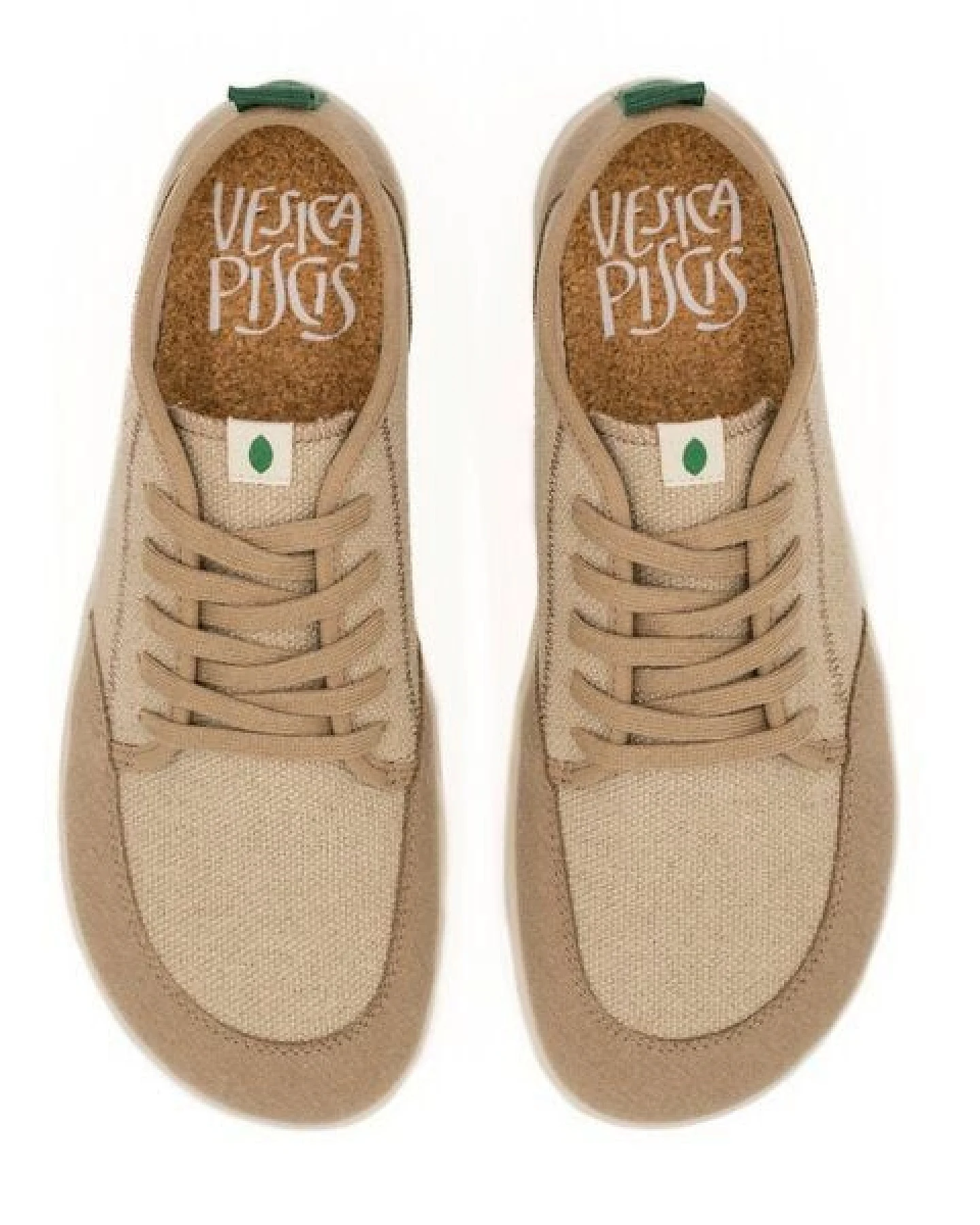 Vesica Piscis Footwear CLAXTON vegan barefoot sand-natural linen – Ansicht 3