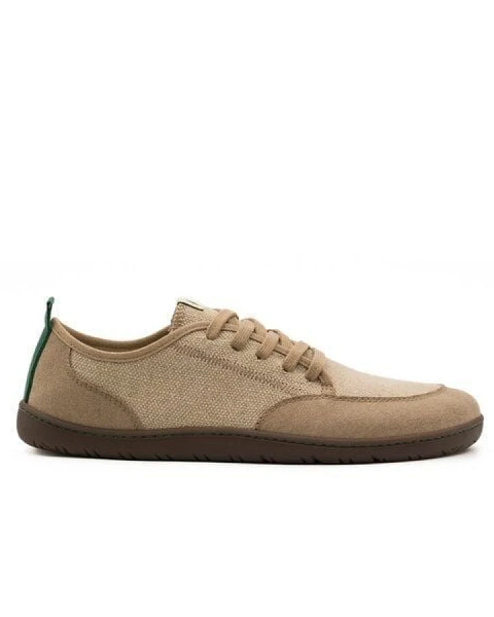 Vesica Piscis Footwear CLAXTON vegan barefoot sand-natural linen