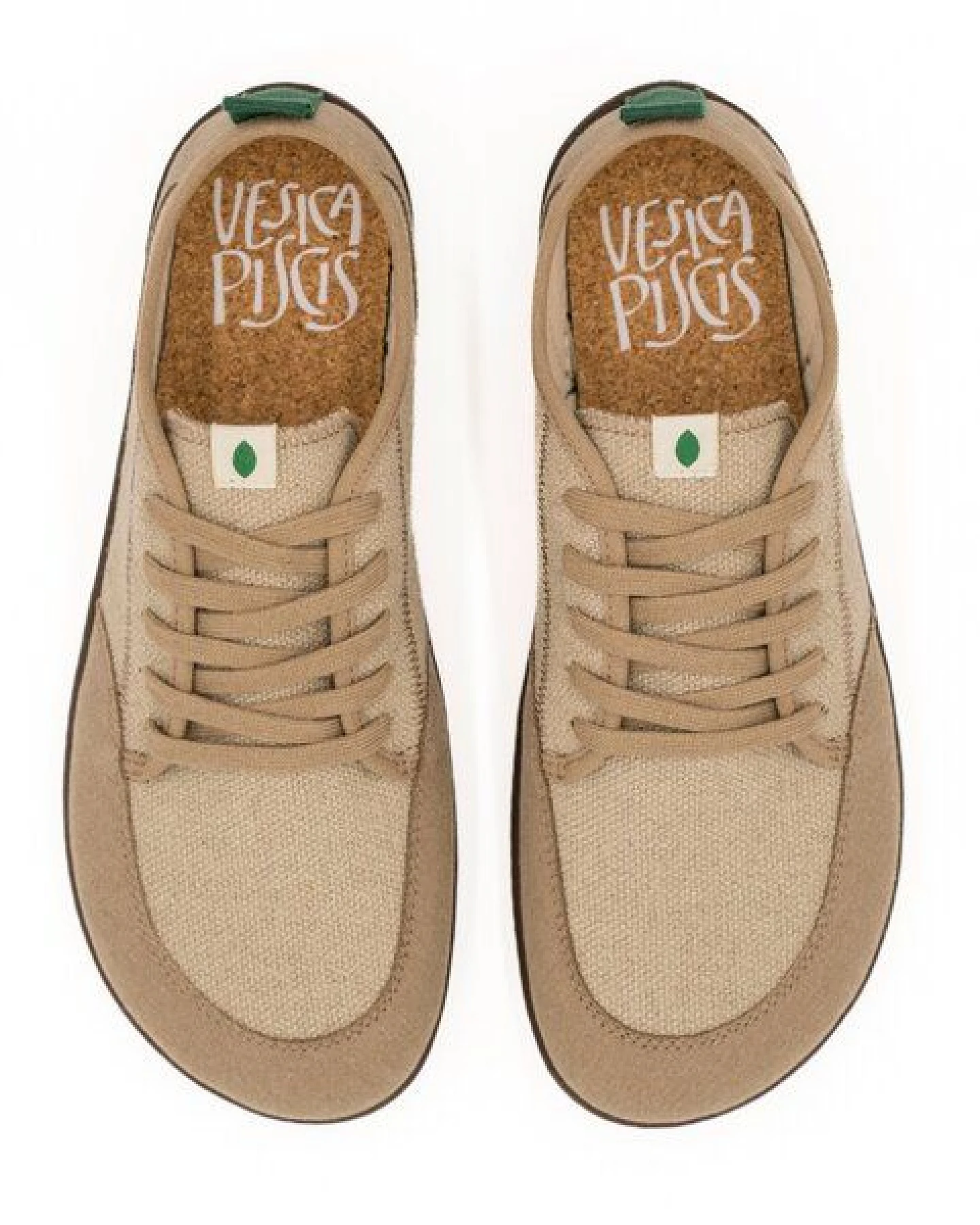 Vesica Piscis Footwear CLAXTON vegan barefoot sand-natural linen – Ansicht 3