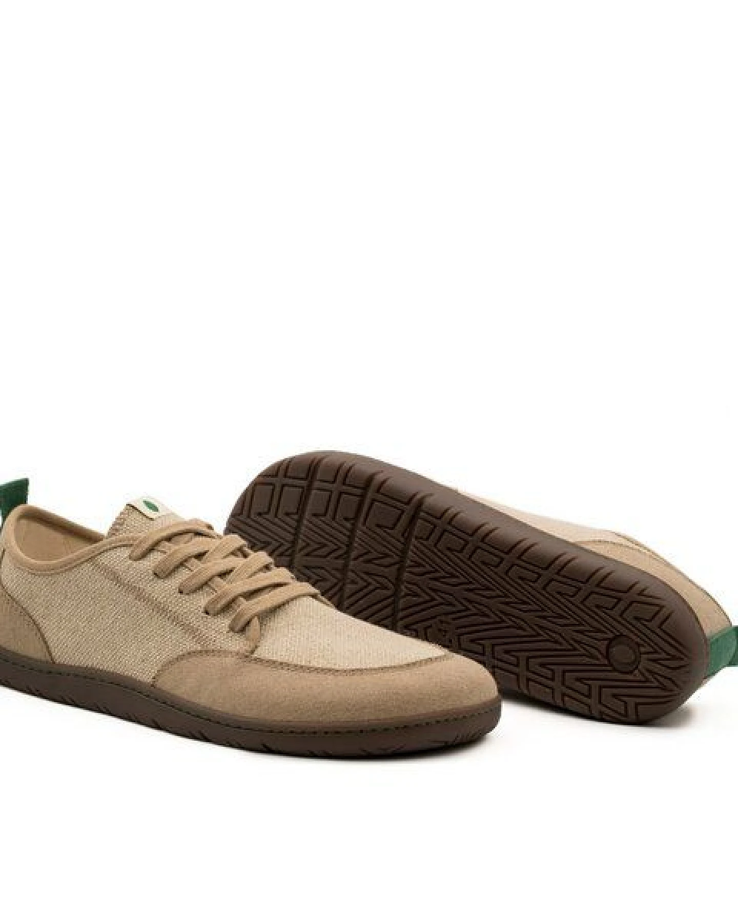 Vesica Piscis Footwear CLAXTON vegan barefoot sand-natural linen – Ansicht 2