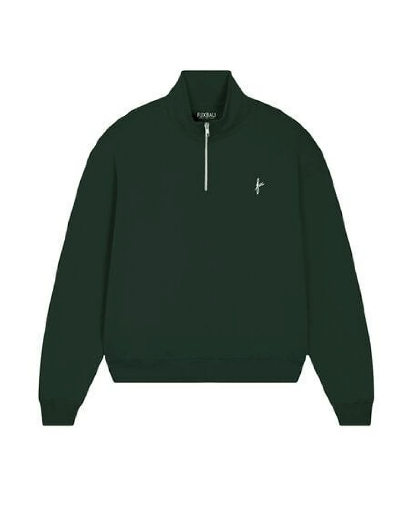 FUXBAU Frauen fux Half Zip Sweater – Ansicht 2